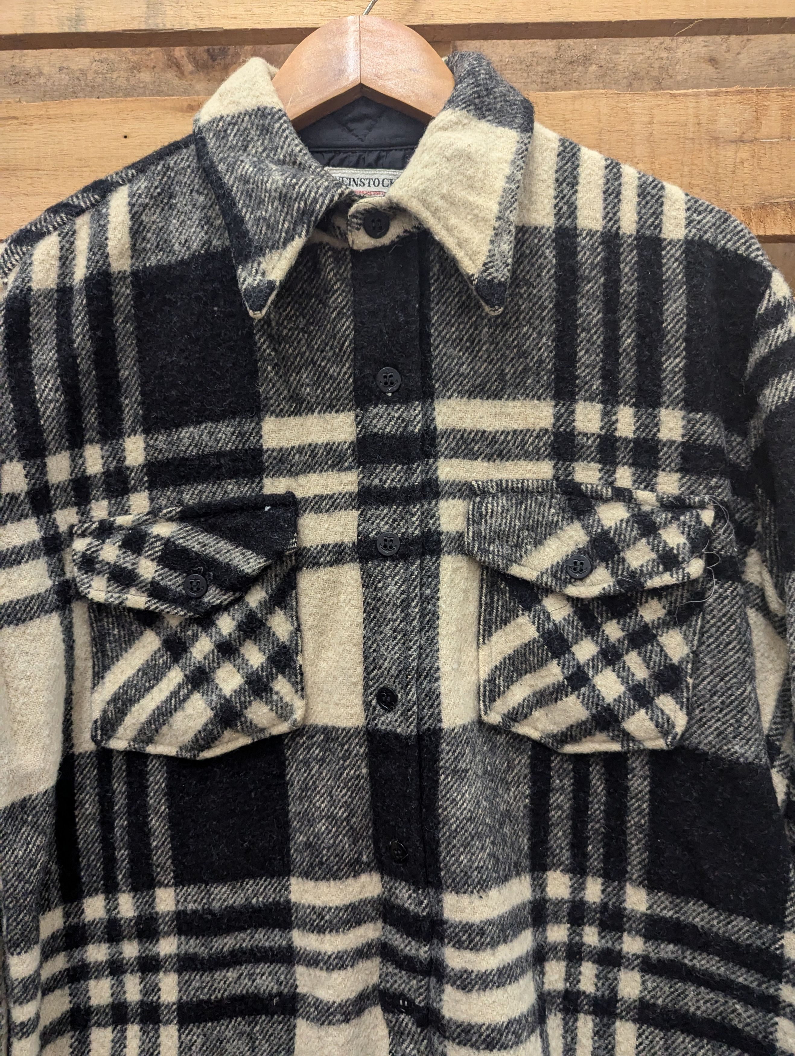 Comme des Garcons Vintage Weinstock's Wool Shirt Button Ups Medium Size US M / EU 48-50 / 2 - 2 Thumbnail