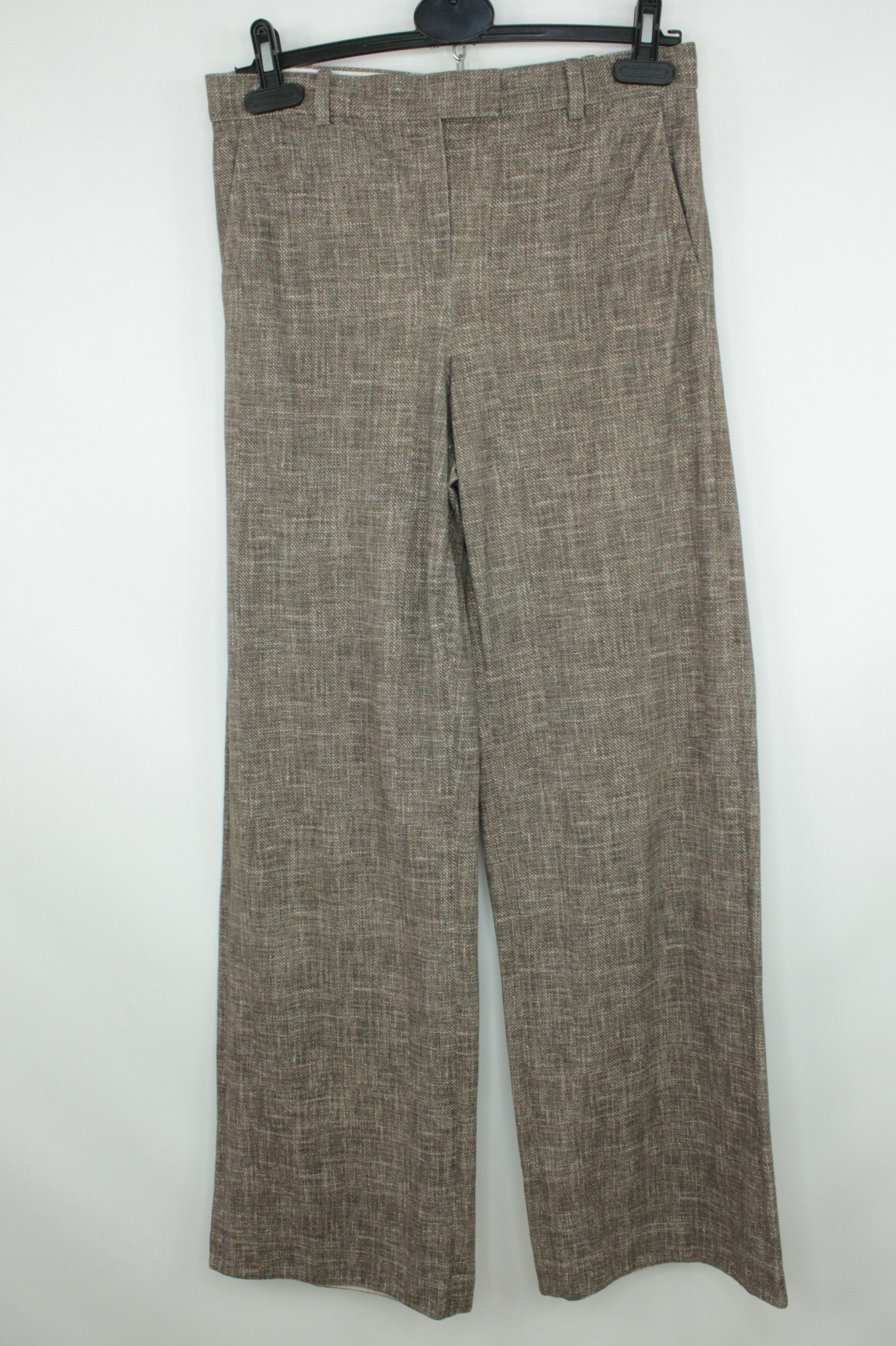Circolo 1901 Circolo 1901 Knit Stretch Cotton Flare Pants Formal Suit Size 28" / US 6 / IT 42 - 12 Thumbnail
