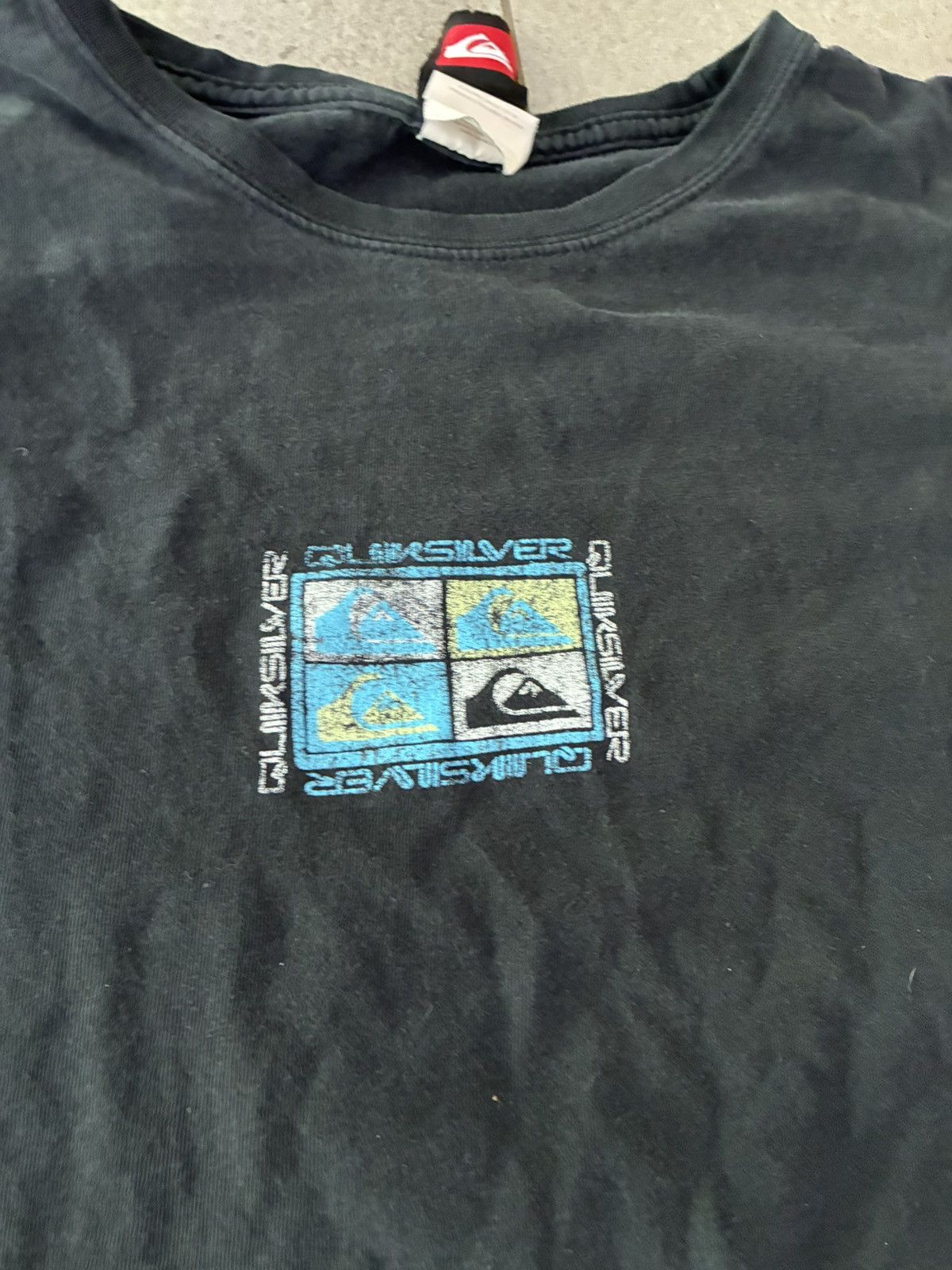 Quiksilver Y2K Quiksilver Rare Graphic Tee Black Surf Size M/L Size US L / EU 52-54 / 3 - 2 Thumbnail