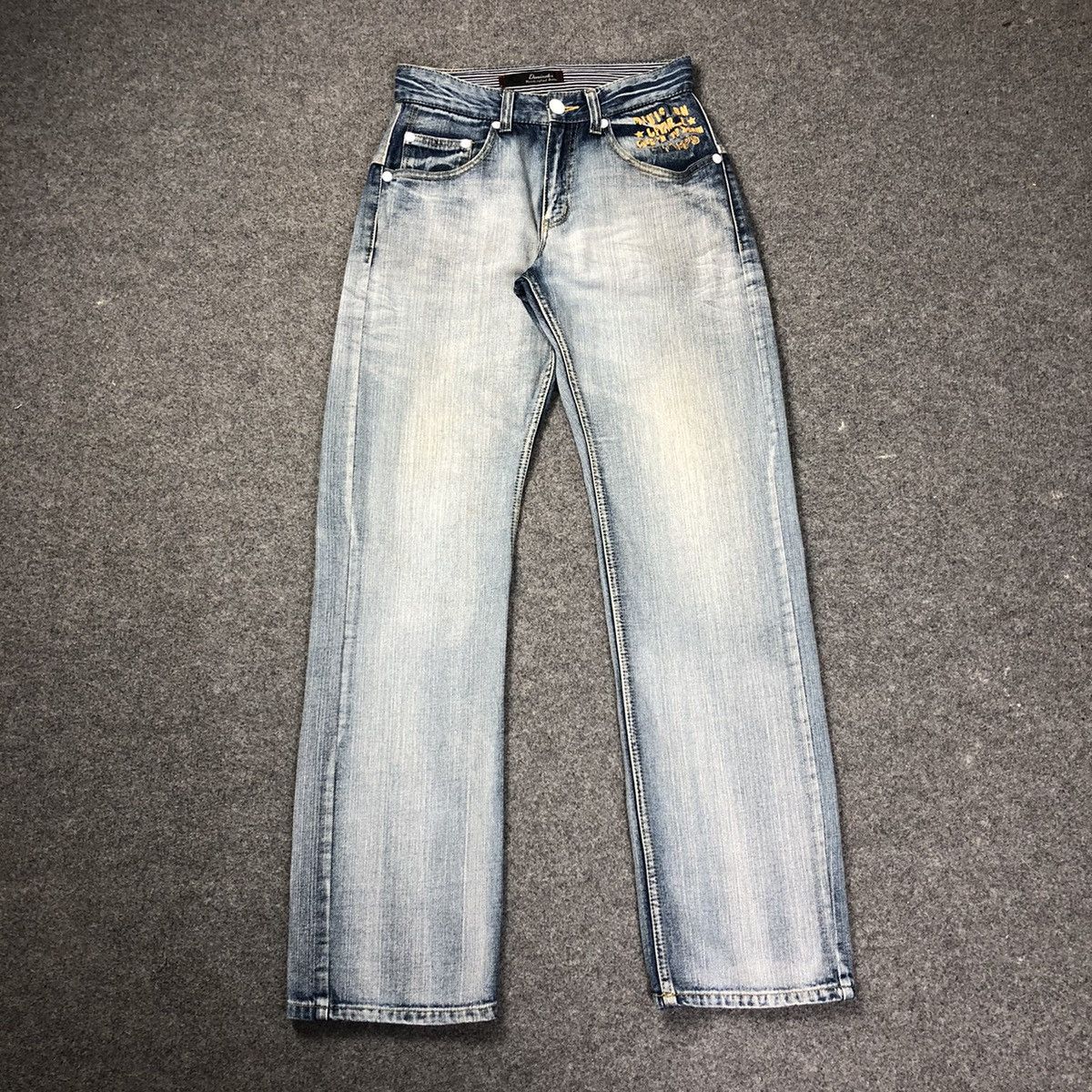 Vintage 🔥Rare🔥 Japanese Brand DAMINATE Handcrafted Jeans Size US 28 / EU 44 - 1 Thumbnail