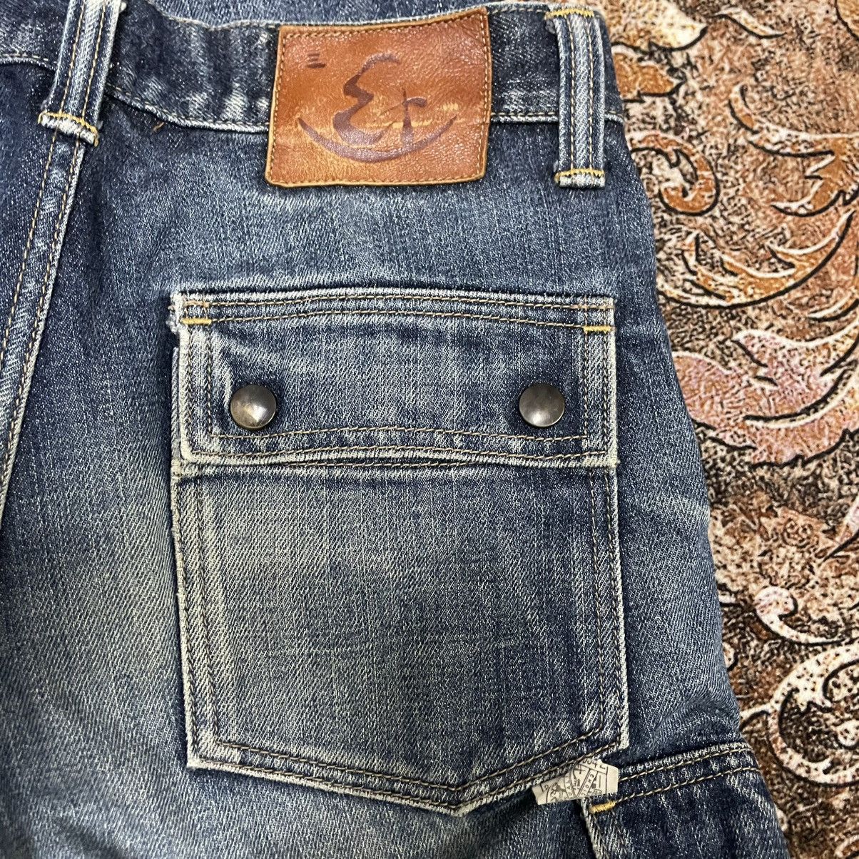 Eternal 🔥🇯🇵Eternal Multipockets Stoned Washed Distress Denim Jeans Size US 28 / EU 44 - 13 Thumbnail