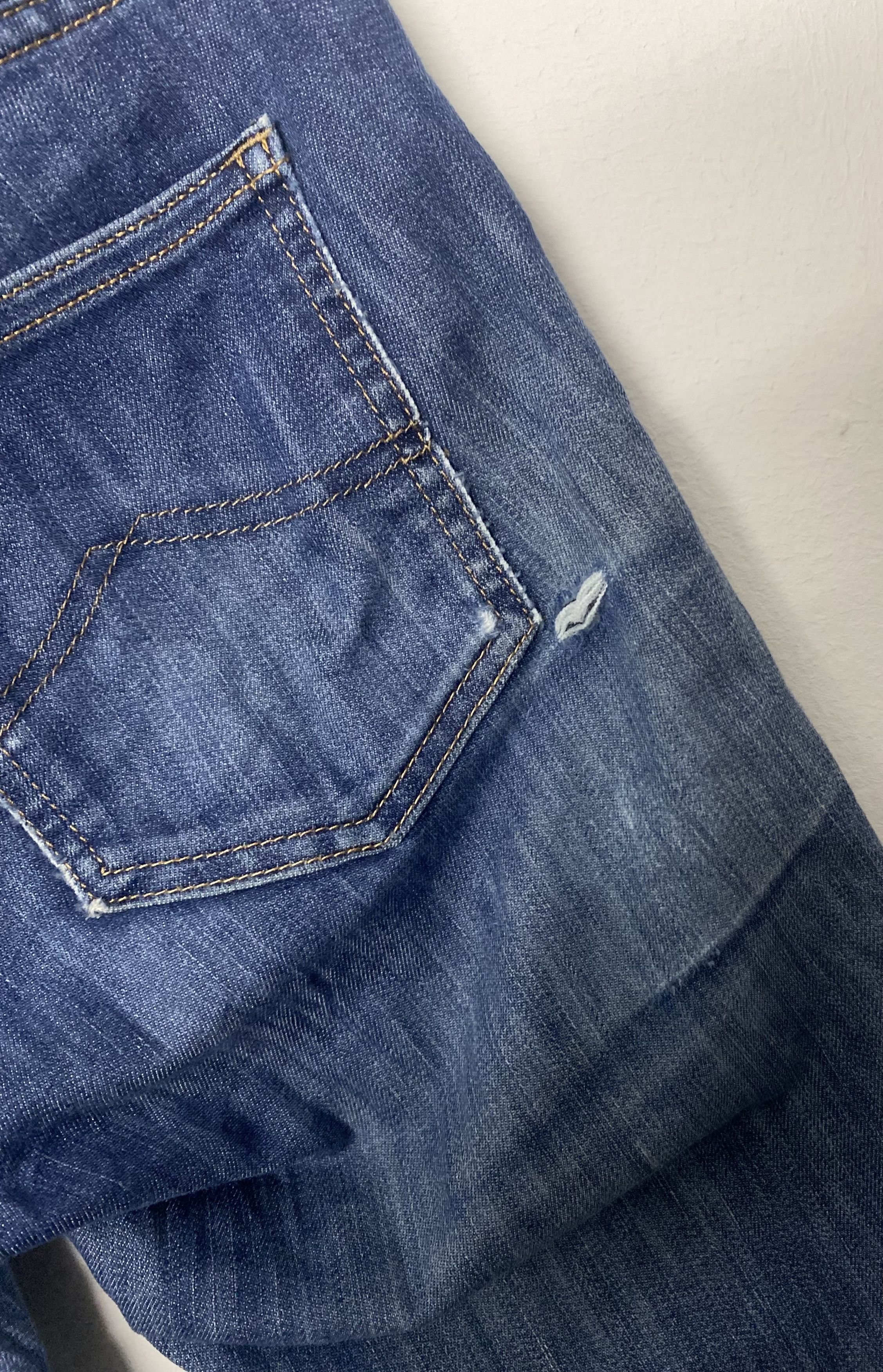Patagonia Patagonia Straight Regular Distressed Blue Jeans Size 30" / US 8 / IT 44 - 9 Thumbnail