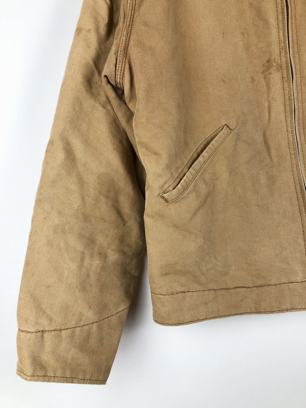 Carhartt × Vintage TRUE VTG 80s Carhartt Duck Canvas Detroit Work Jacket Size US L / EU 52-54 / 3 - 4 Thumbnail