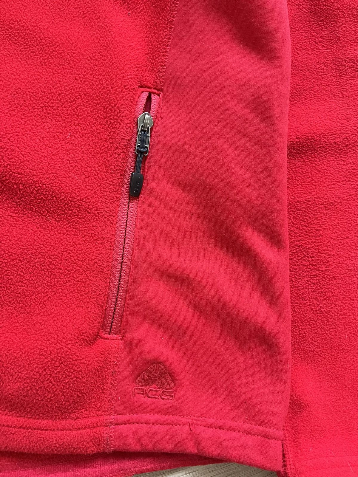Nike × Nike ACG × Vintage Vintage Womens Nike ACG Therma Fleece Full Zip Up Size L / US 10 / IT 46 - 5 Thumbnail
