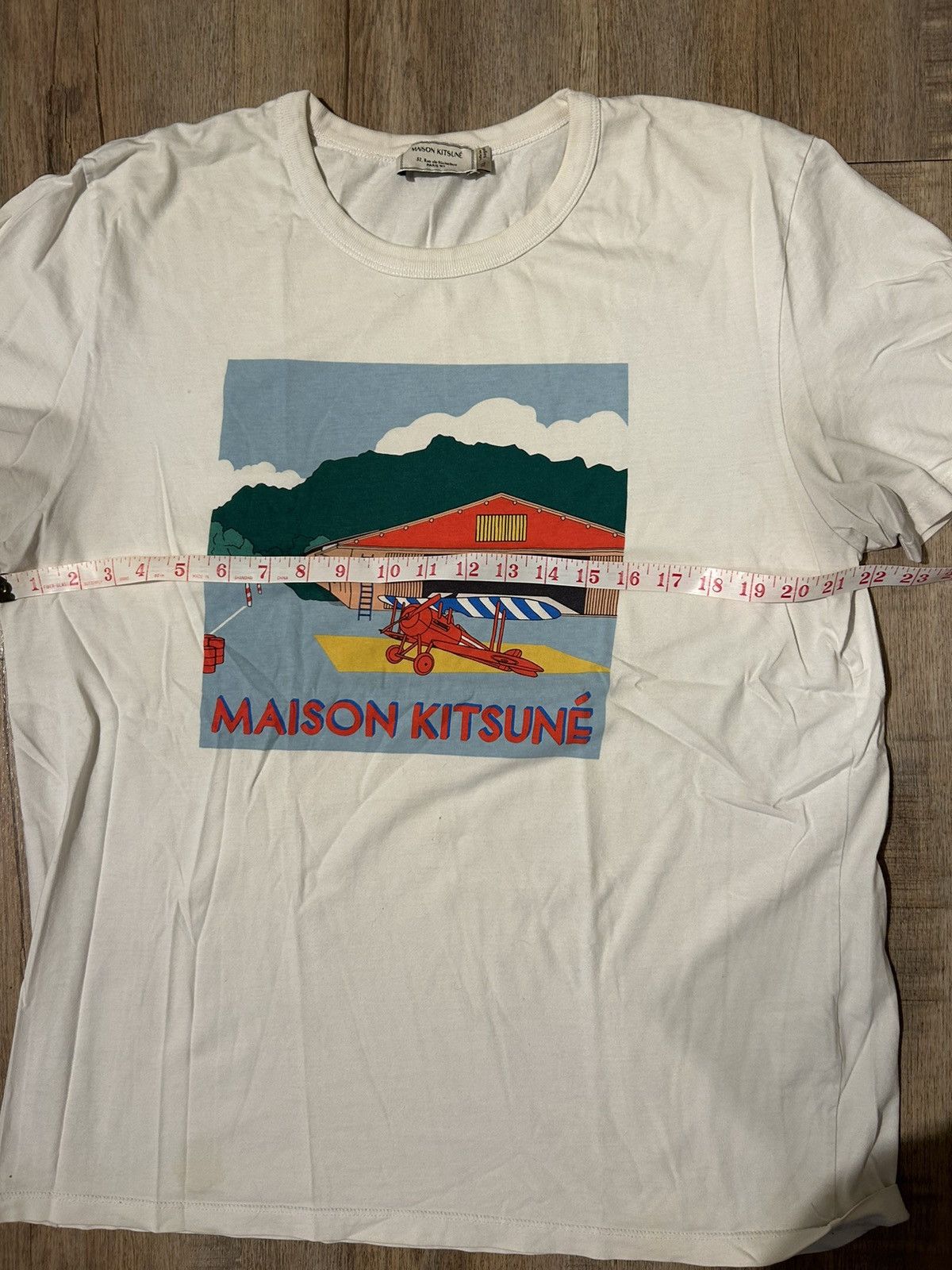 Vintage plane graphic t