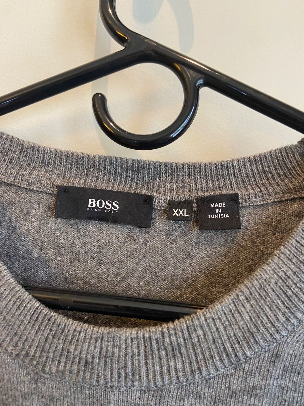 Hugo Boss Hugo Boss Grey Crew Neck Sweater Size XXL Size US XXL / EU 58 / 5 - 3 Thumbnail