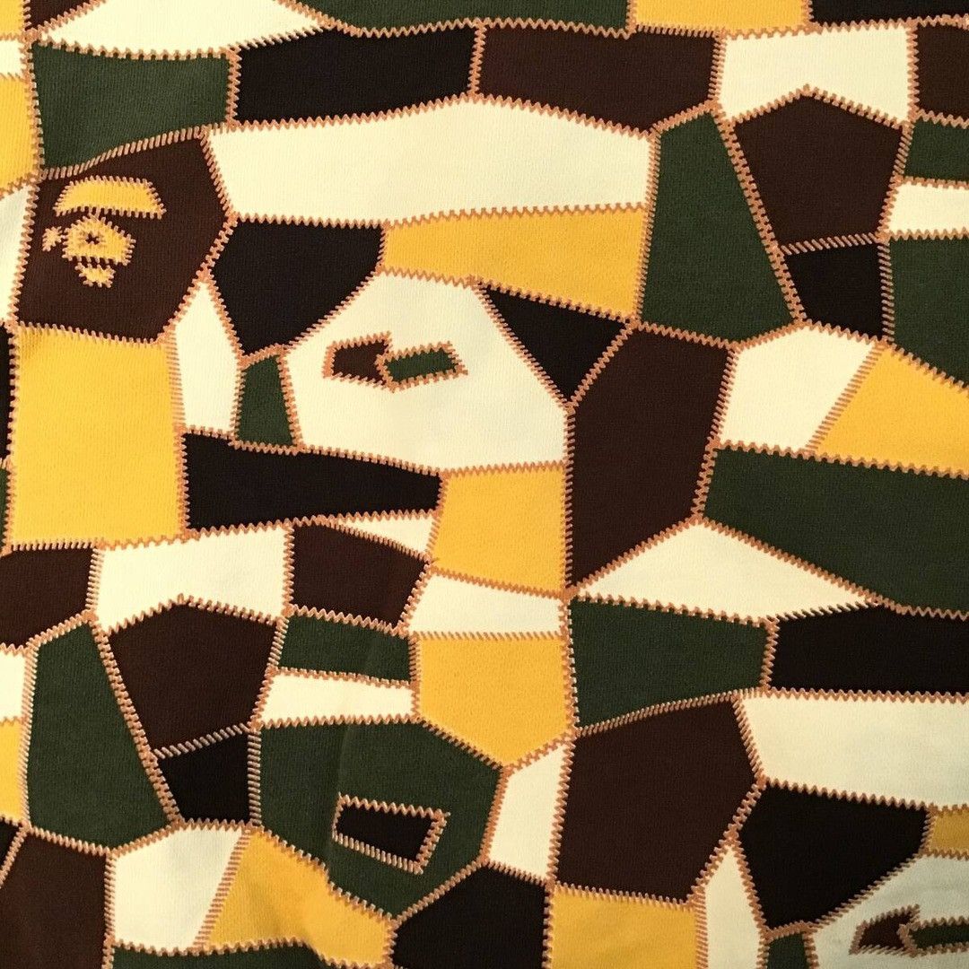 Bape × Nigo BAPE Patchwork camo full zip hoodie a bathing ape NIGO Size US M / EU 48-50 / 2 - 2 Thumbnail