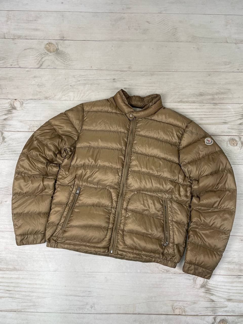 Moncler Moncler Acorus Down Jacket Puffer Men Size 4 Beige Size US XL / EU 56 / 4 - 1 Thumbnail