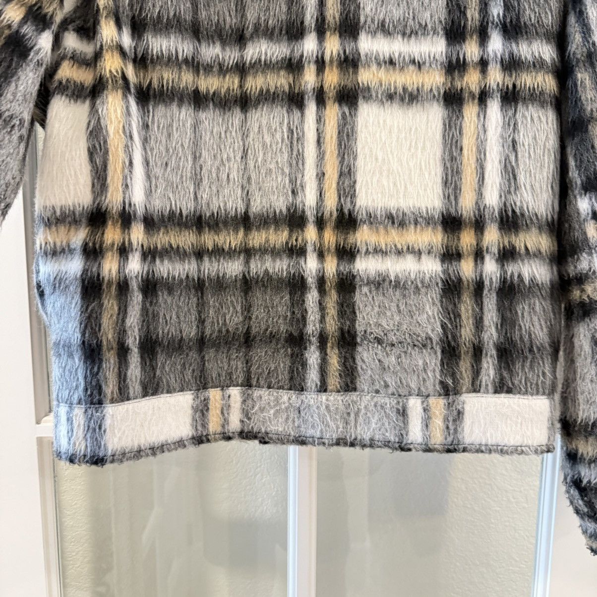 Forever 21 Forever 21 Men's Jacket Plaid Brushed Mohair Size Small Size US S / EU 44-46 / 1 - 9 Thumbnail