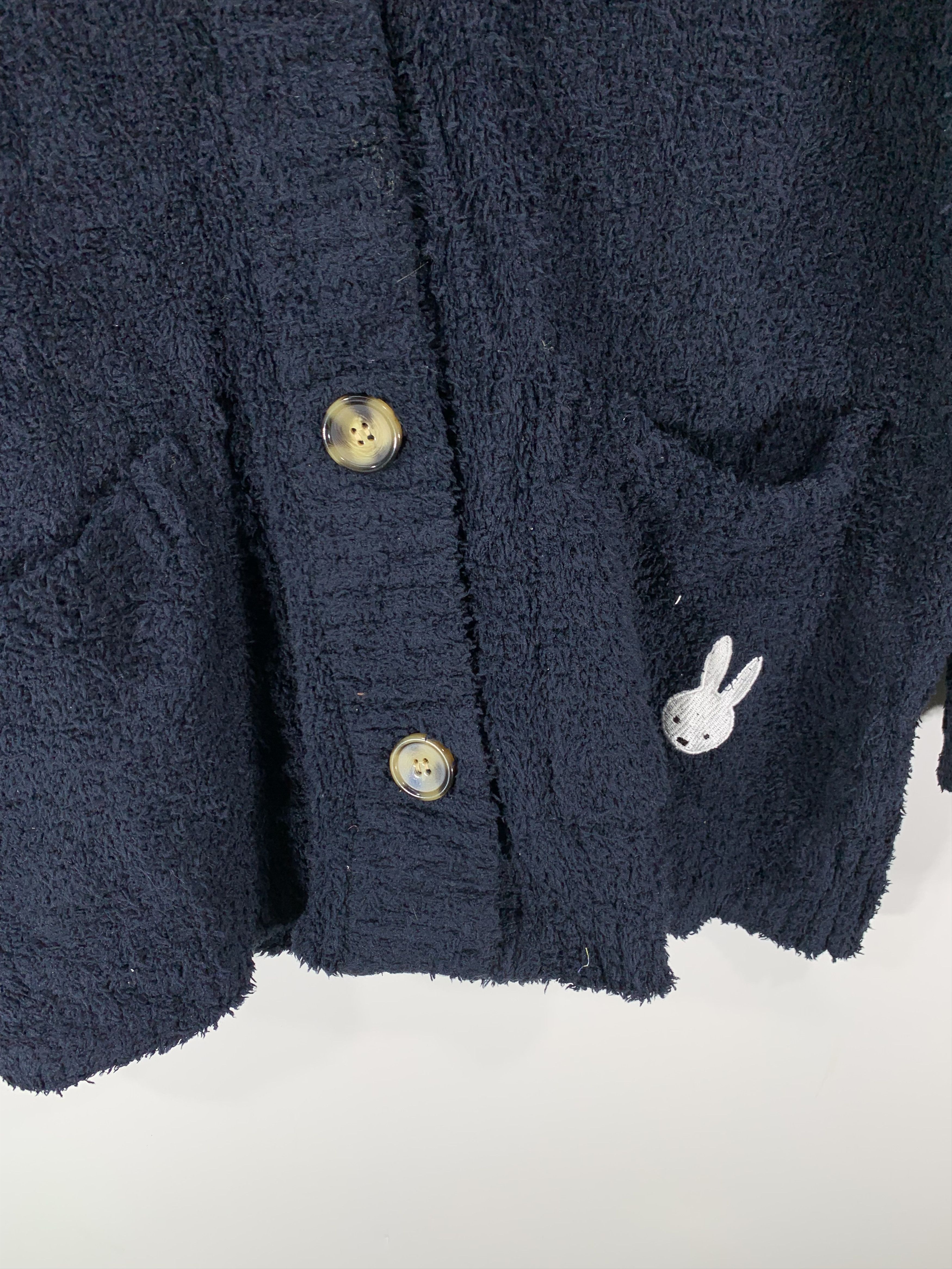 Cartoon Network × Japanese Brand ⚡️ Miffy Fleece Cardigan Size US S / EU 44-46 / 1 - 2 Thumbnail
