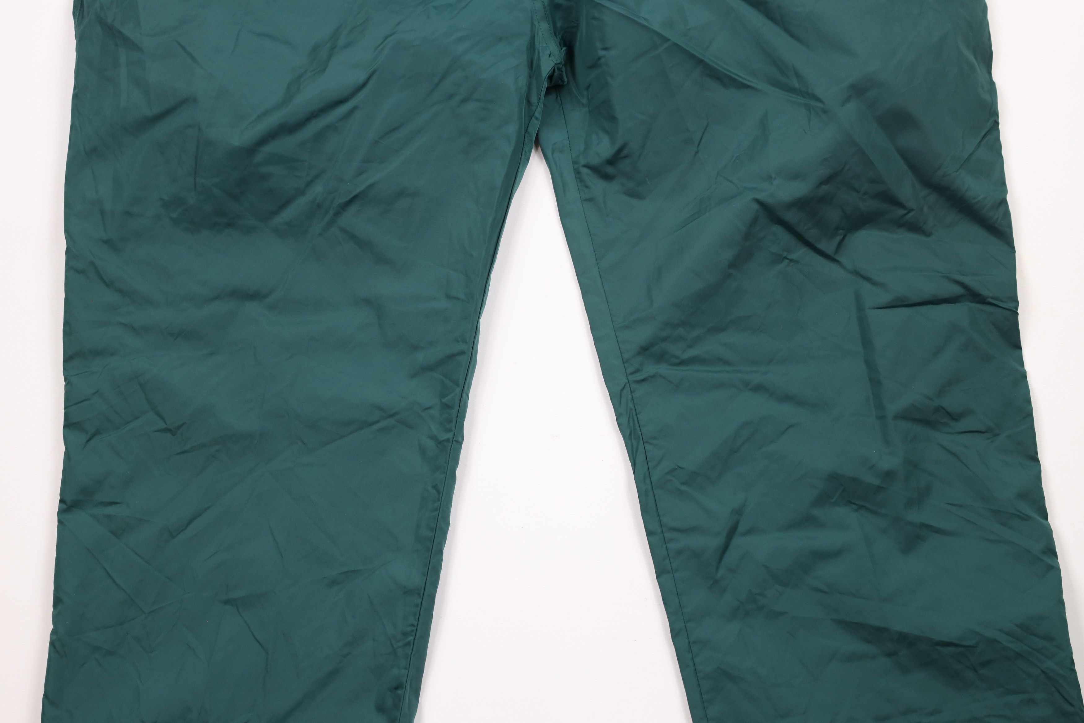 Vintage Vintage 90s Woolrich Wide Leg Windbreaker Rain Pants Green Size US 40 / EU 56 - 3 Thumbnail