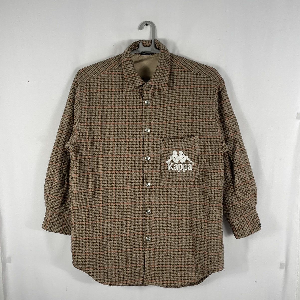 Kappa 🔥Rare🔥Kappa X GU Checkerd Plaid Styles Snap Buttons Jacket Size US M / EU 48-50 / 2 - 1 Thumbnail