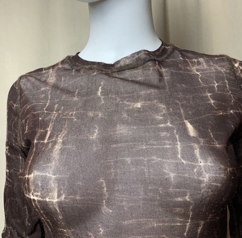 Jean Paul Gaultier JEAN PAUL GAULTIER VINTAGE MAILLE FEMME MESH TOP Size S / US 4 / IT 40 - 2 Thumbnail