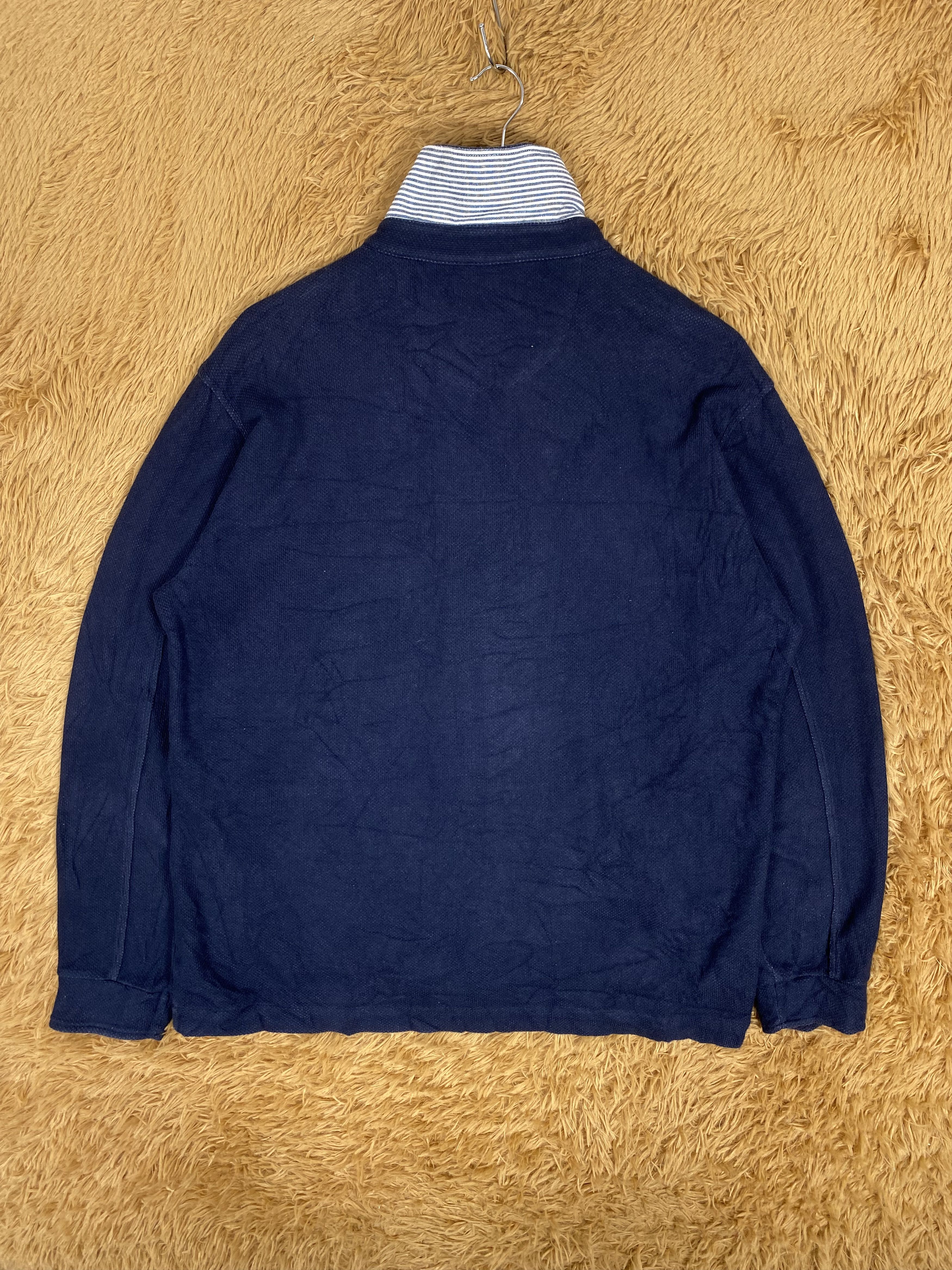 Japanese Brand Vintage Crocodile Button Sweatshirts PS0168 Size US L / EU 52-54 / 3 - 4 Thumbnail