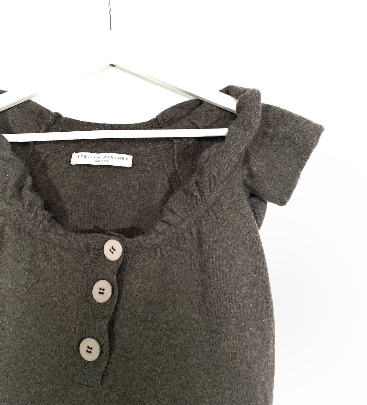 Stella McCartney Stella McCartney Cashmere Wool T-Shirt Women Size 38/M Italy Size XS / US 0-2 / IT 36-38 - 2 Thumbnail