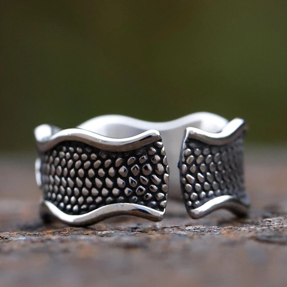 Jewelry Collision Wave Eye Zircon Ring Size ONE SIZE - 5 Thumbnail