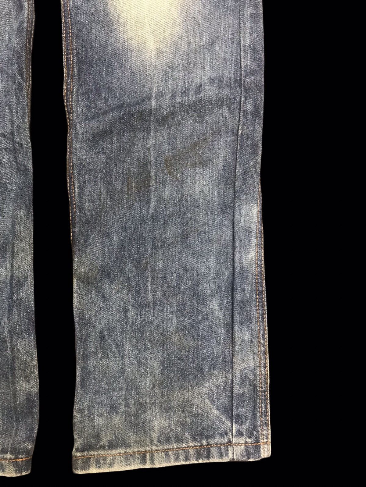 Japanese Brand × Seditionaries 💥90s Style💥imp Sick Fades Slim Fit Dirty Denim F299 Size US 32 / EU 48 - 6 Thumbnail