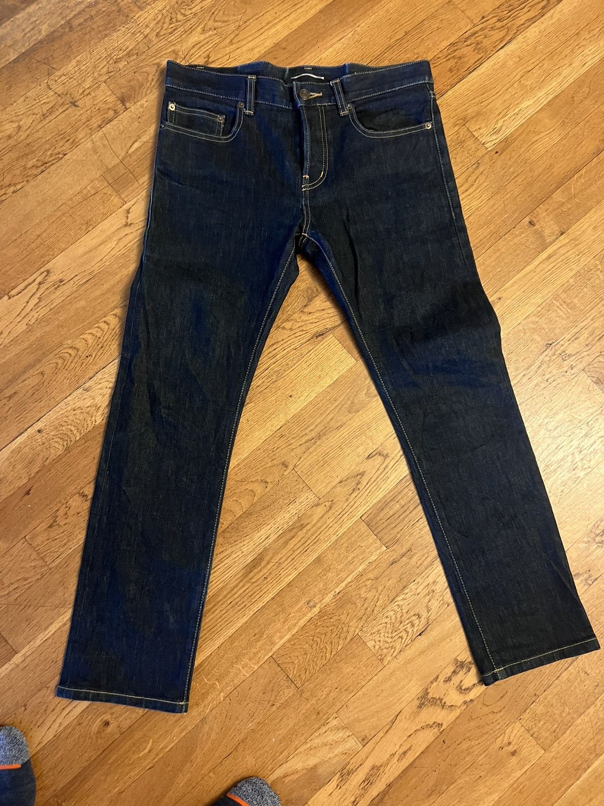 Saint Laurent Paris Saint Laurent - D18 M/SL- LW Painted Jeans