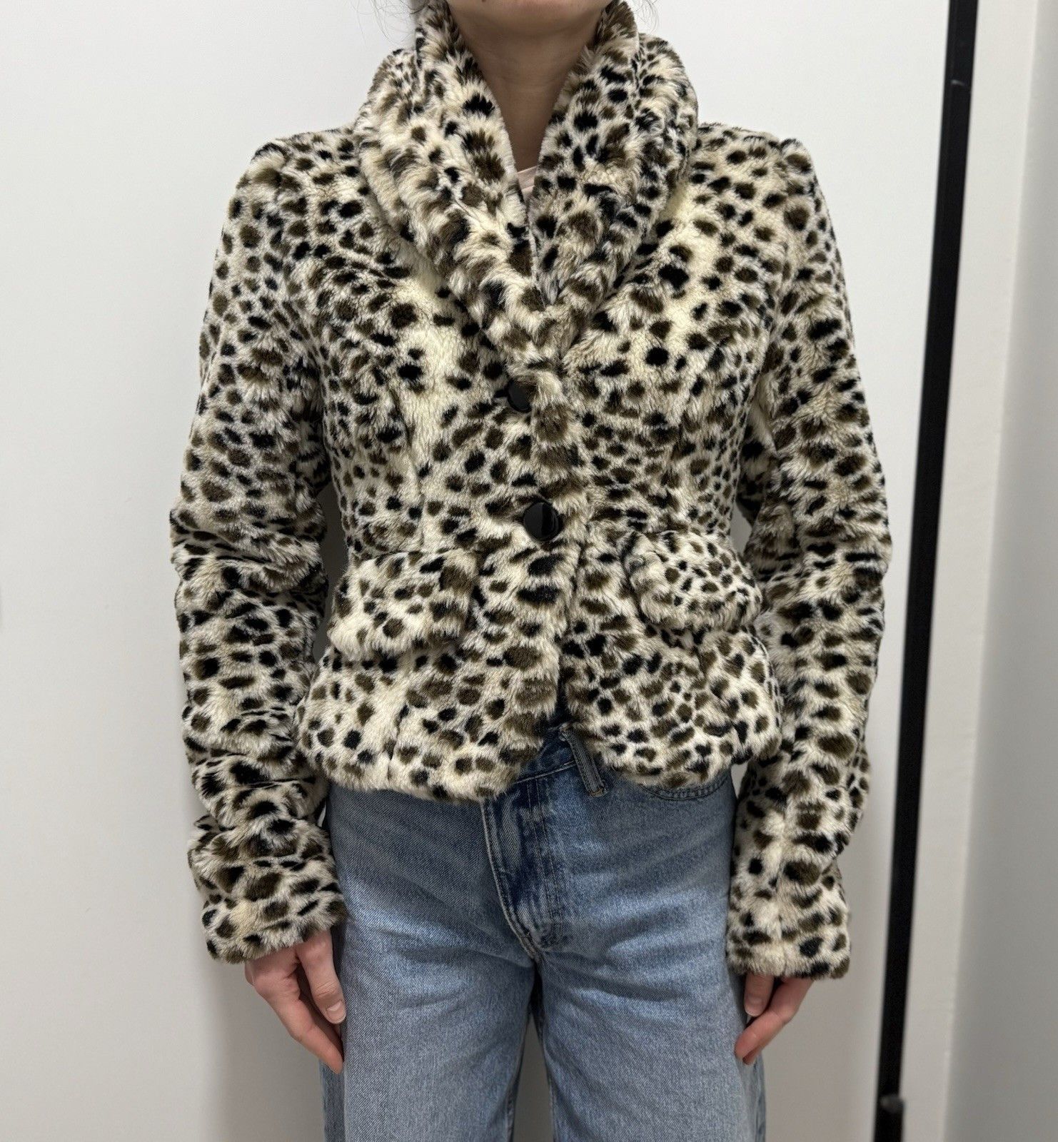 Miss Sixty Killah Faux Fur Jacket vintage leopard y2k Miss sixty 60 Size XS / US 0-2 / IT 36-38 - 3 Thumbnail