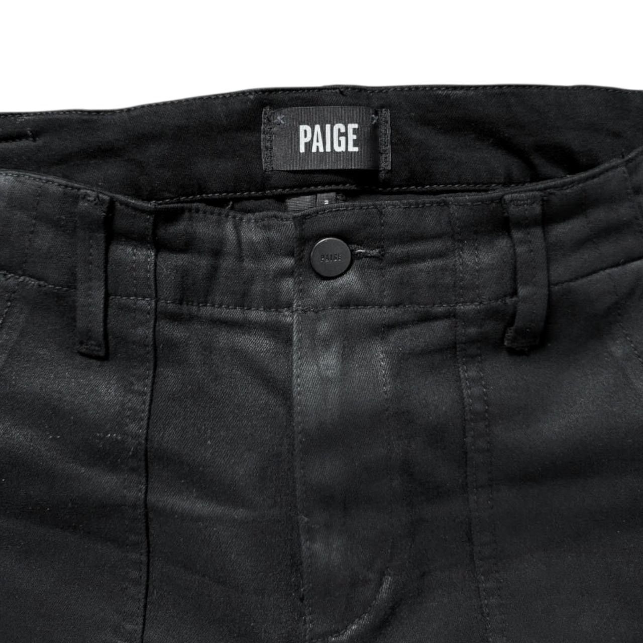 Paige Paige Black Waxed Pants | Size 27 Size 27" / US 4 / IT 40 - 5 Thumbnail