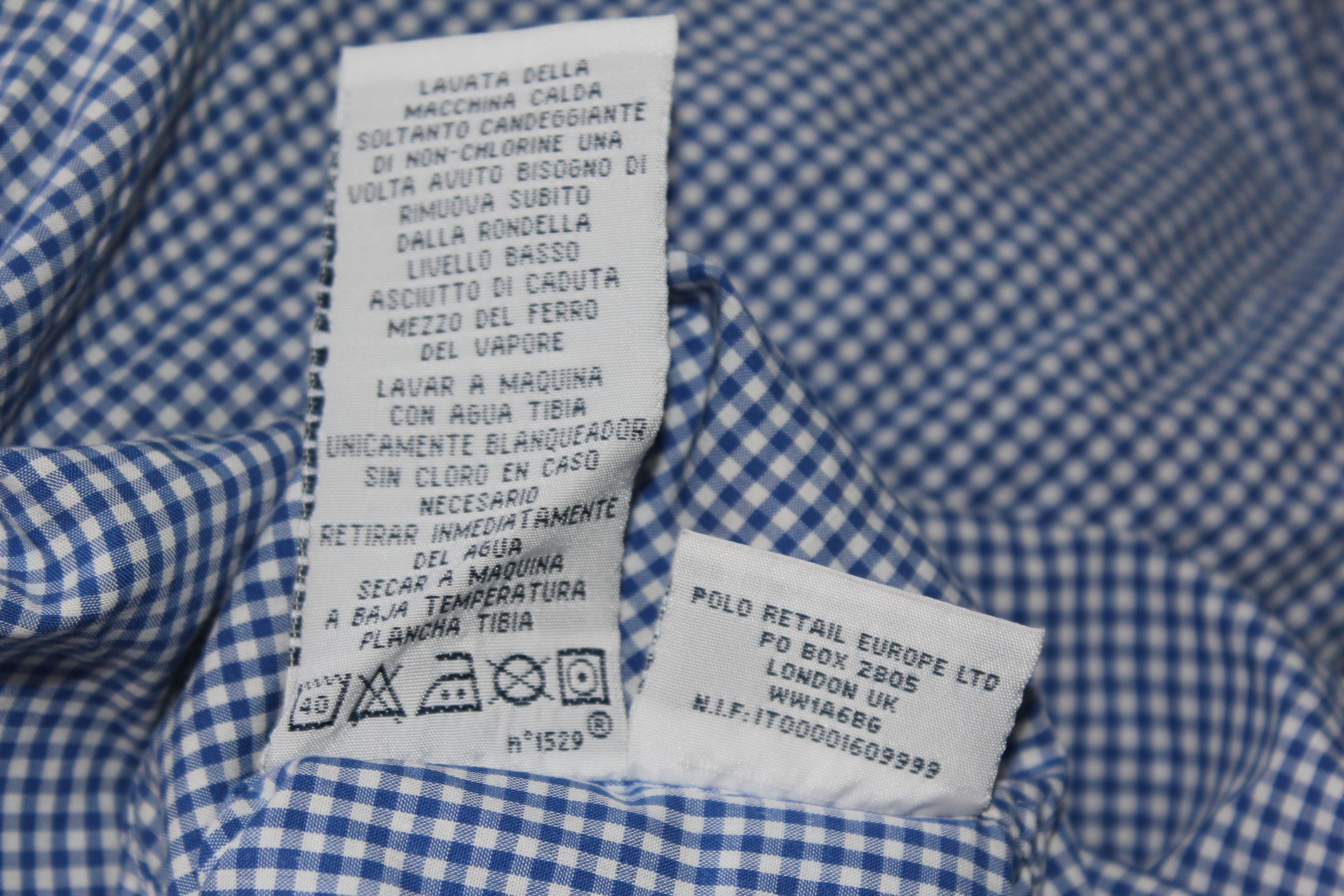 Polo Ralph Lauren RALPH LAUREN Vintage Long Sleeve Shirt Size US XXL / EU 58 / 5 - 8 Thumbnail