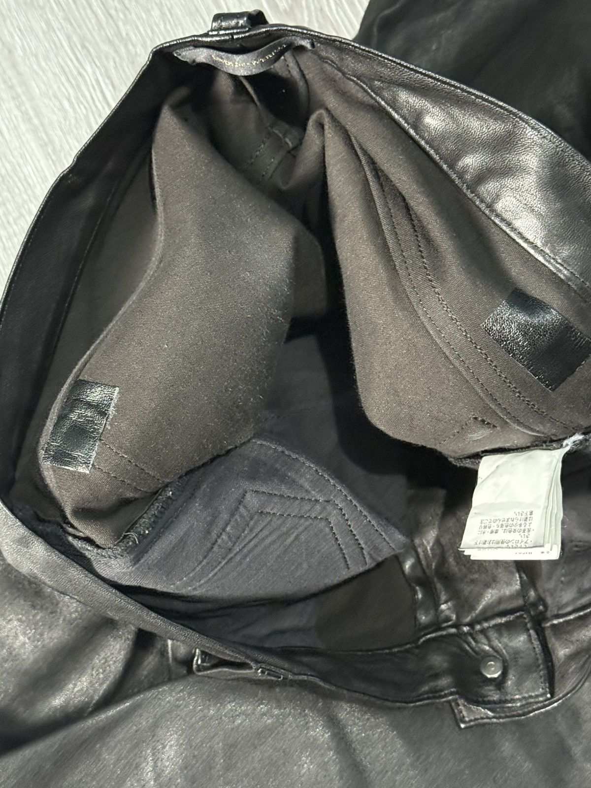 Undercover UNDERCOVER ISM 14SS Lamb Leather Pants Size US 31 - 7 Thumbnail