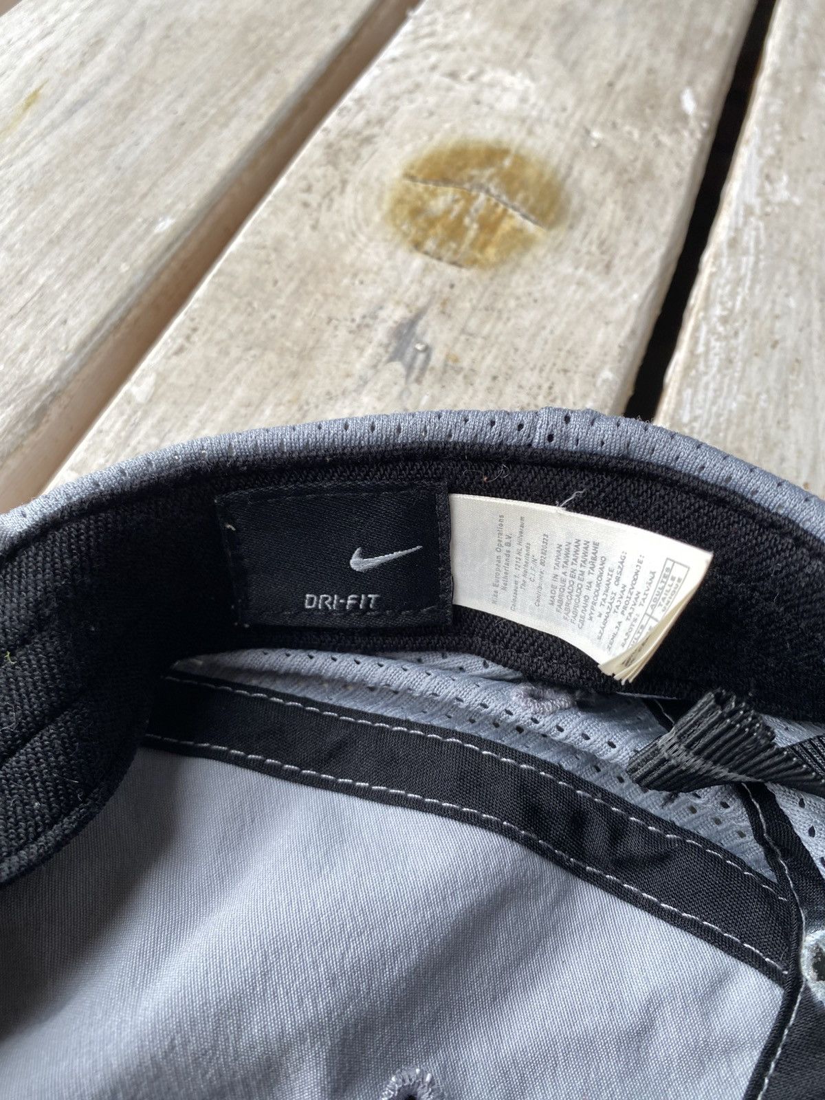 Nike × Vintage Vintage 00s Y2K Nike TN Drill Nylon Cap hat Size ONE SIZE - 6 Thumbnail