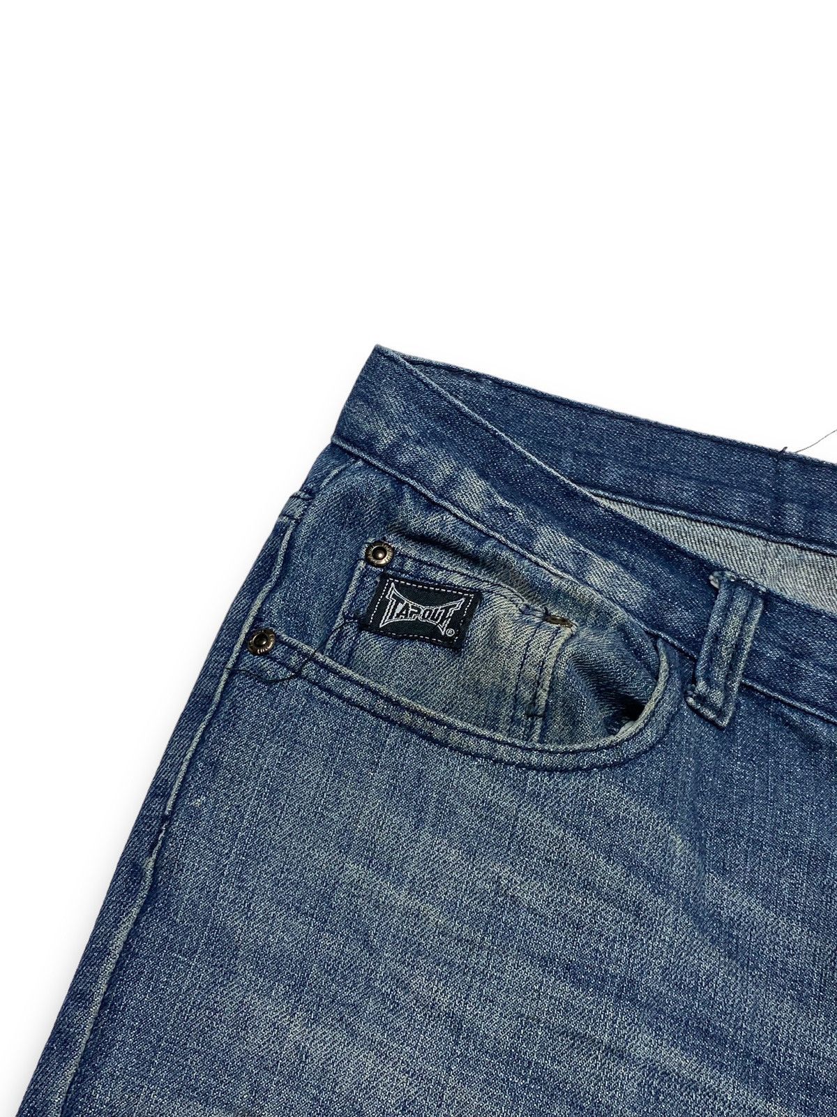 Tapout Vintage TAPOUT USA Flag Denim Baggy Jeans Y2k Size US 36 / EU 52 - 6 Thumbnail