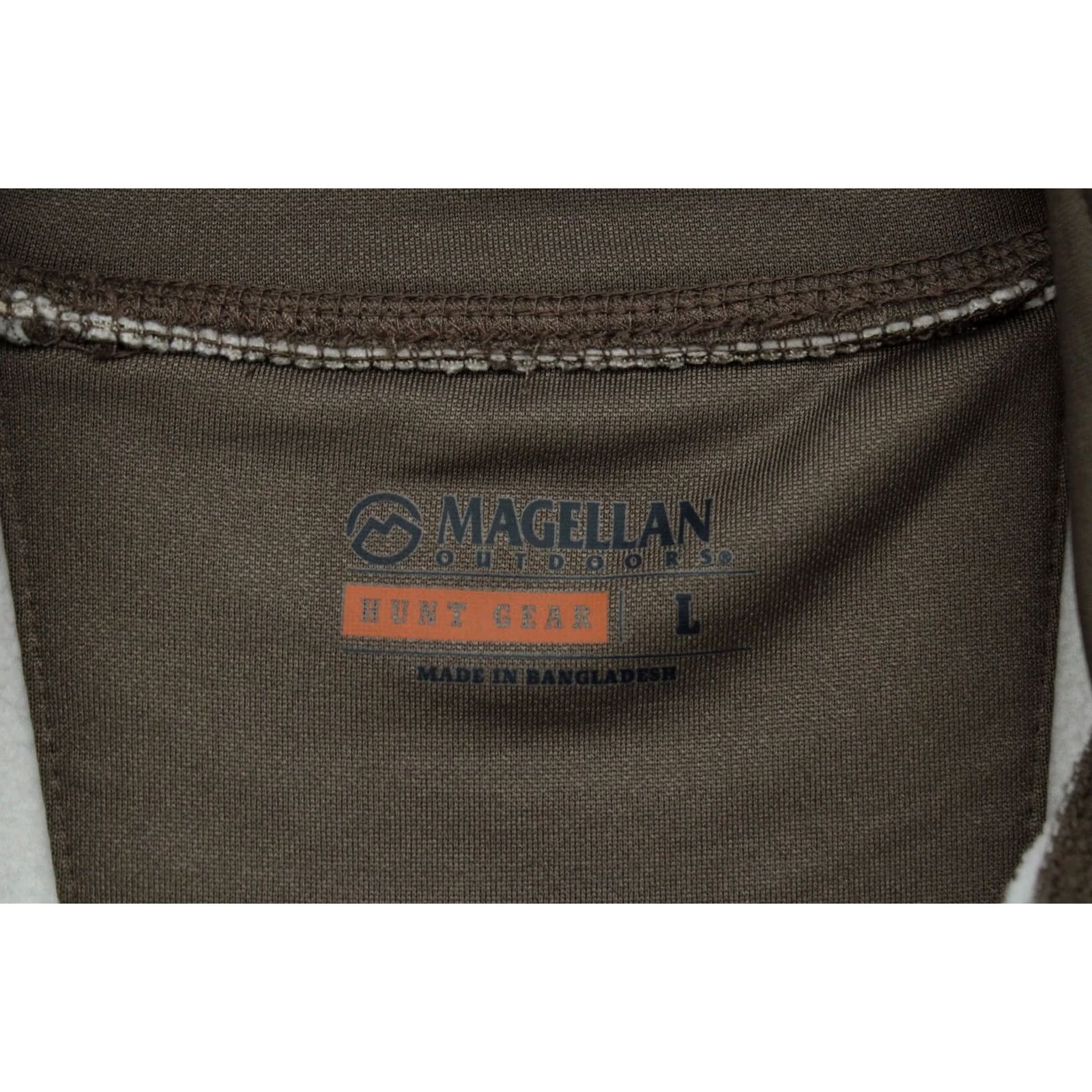 Vintage Magellan Outdoors Camo Hunt Gear Mens Large 1/4 Zip Pullover REALTREE Hunting Shirts Size US L / EU 52-54 / 3 - 6 Thumbnail