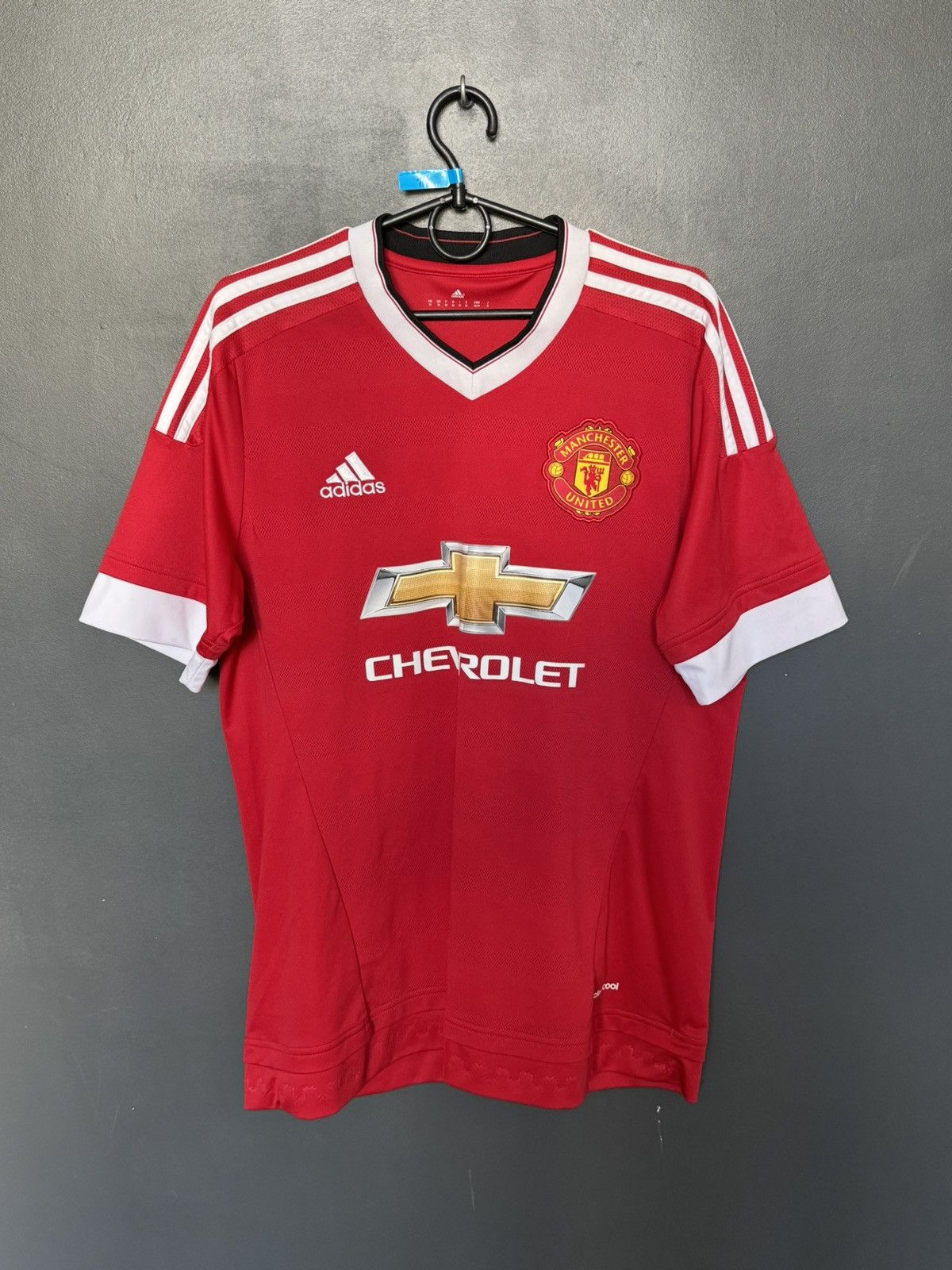 Adidas Manchester United 15/16 Home Football Jersey T-Shirt Size US M / EU 48-50 / 2 - 1 Thumbnail