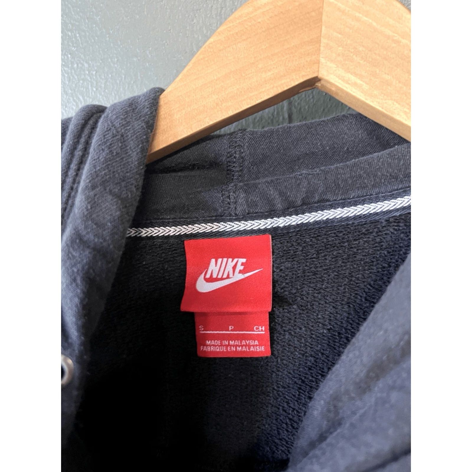 Nike Nike Sportswear Womens Black Pullover Hooded Sweatshirt S Size S / US 4 / IT 40 - 3 Thumbnail