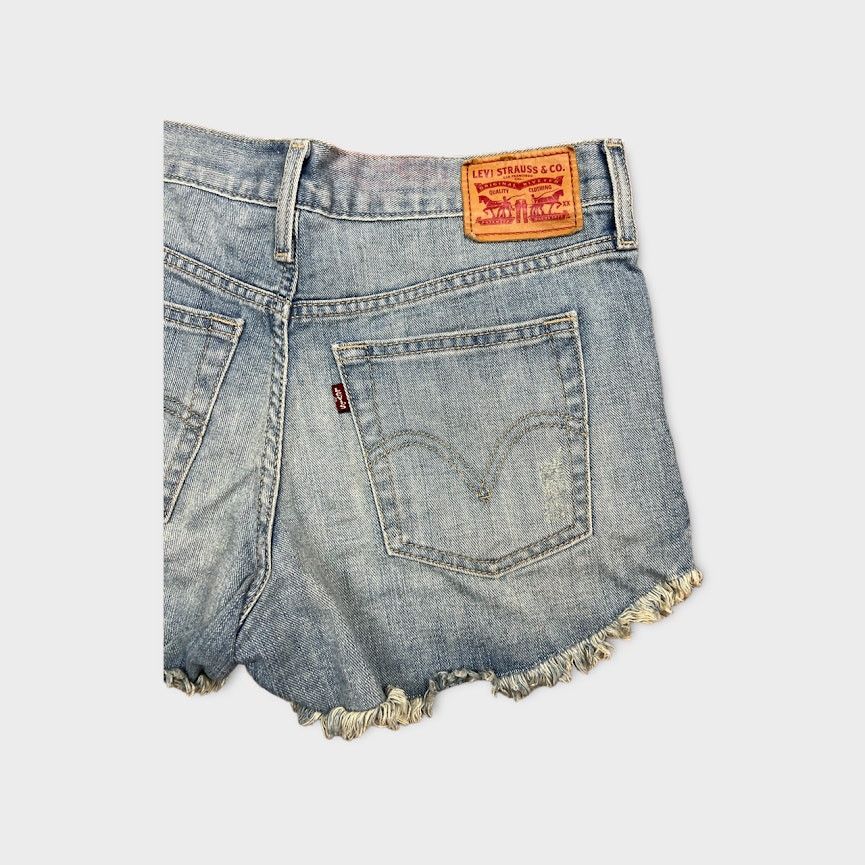 Levi's Levi | 501 Original High Rise Women's Shorts | 26 Size 26" / US 2 / IT 38 - 5 Thumbnail