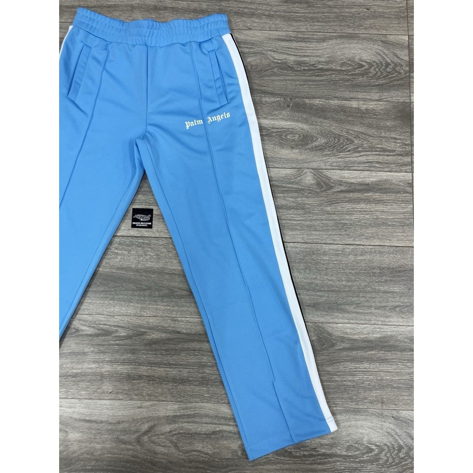 Palm Angels Palm Angels Classic Track Pants ' Light Blue ' | EXCELLENT! Size US 38 / EU 54 - 4 Thumbnail