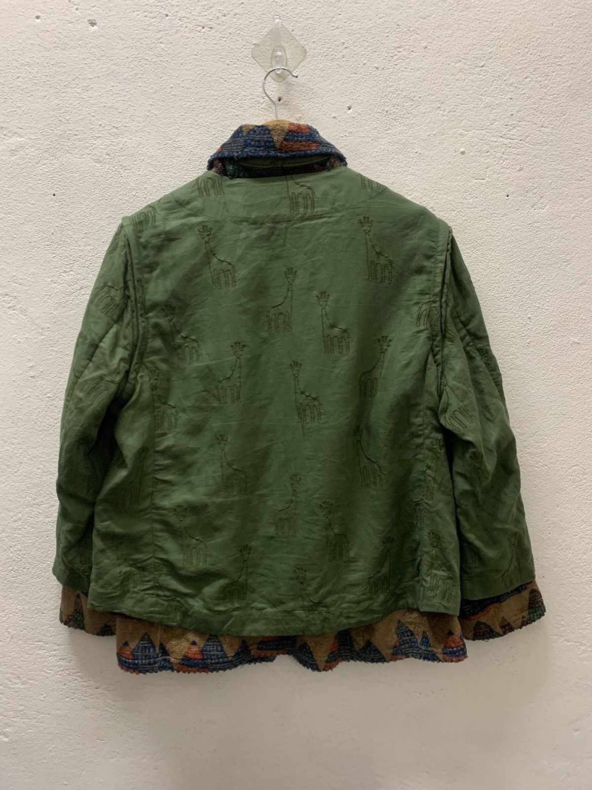 Ne-Net Ne-net By Issey Miyaki 2 in 1 Fleece Jacket Size US M / EU 48-50 / 2 - 4 Thumbnail