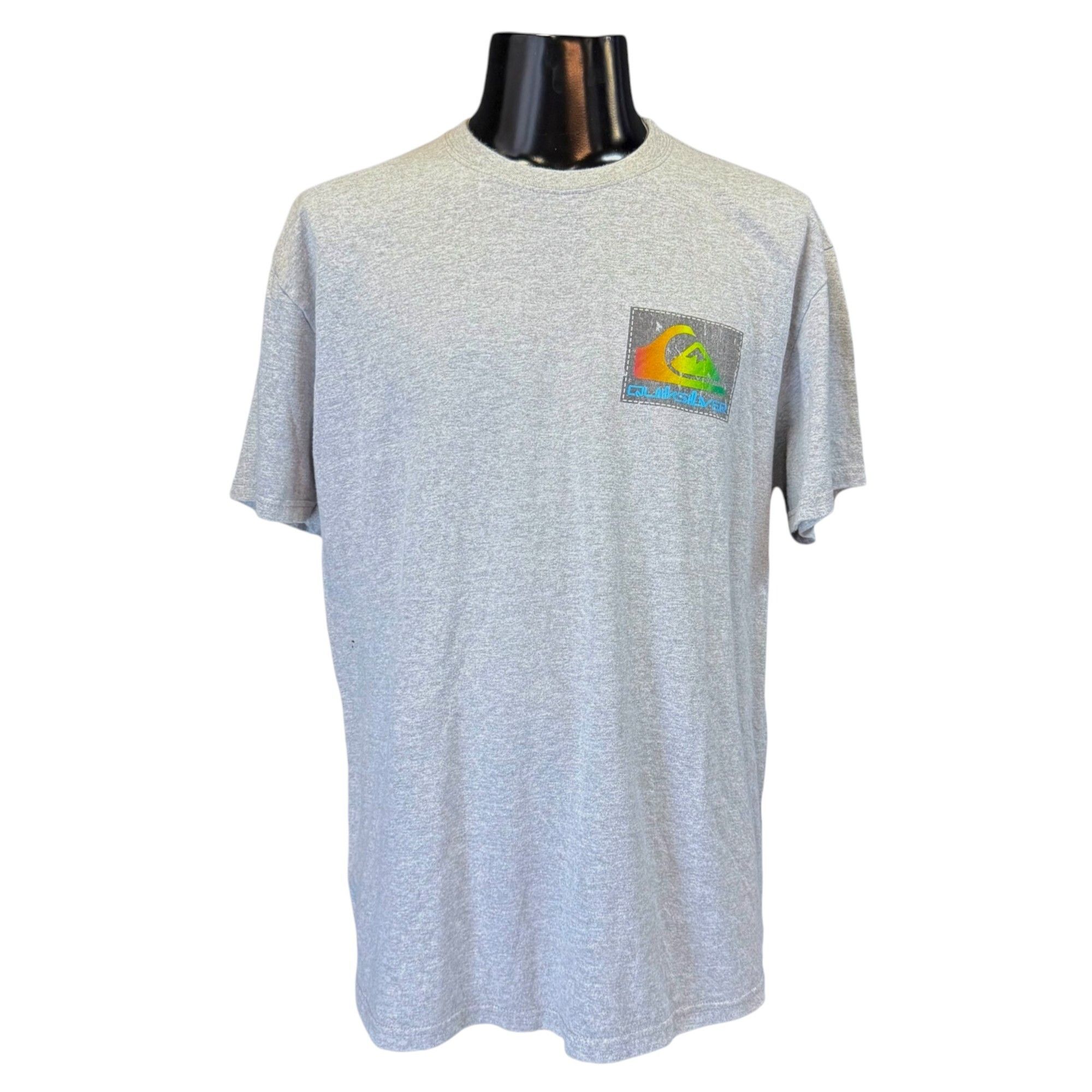 Quiksilver Quiksilver T-Shirt Silver Size L Size US L / EU 52-54 / 3 - 1 Thumbnail