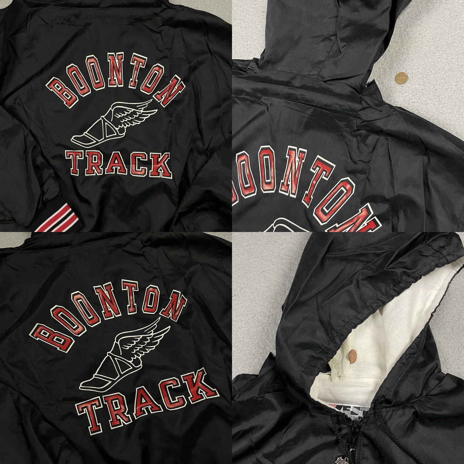 Vintage VINTAGE Westwind Buccaneer Boonton Track Jacket Nylon XL Black Mens Size US XL / EU 56 / 4 - 8 Thumbnail