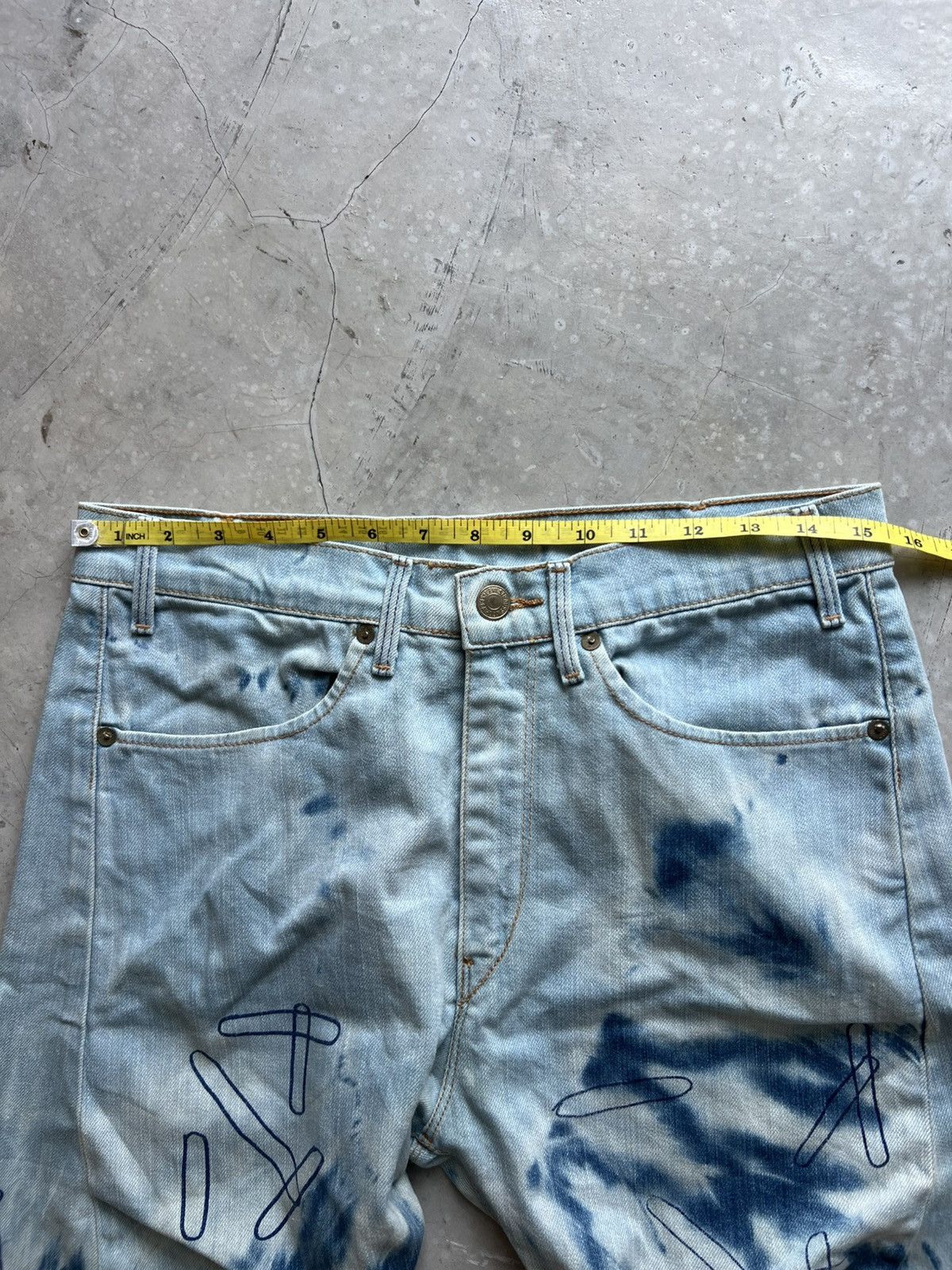 Levi's Rare Levis Engineered Twisted Jeans Tag W31 Actual 31x30.5 Size US 31 - 13 Thumbnail
