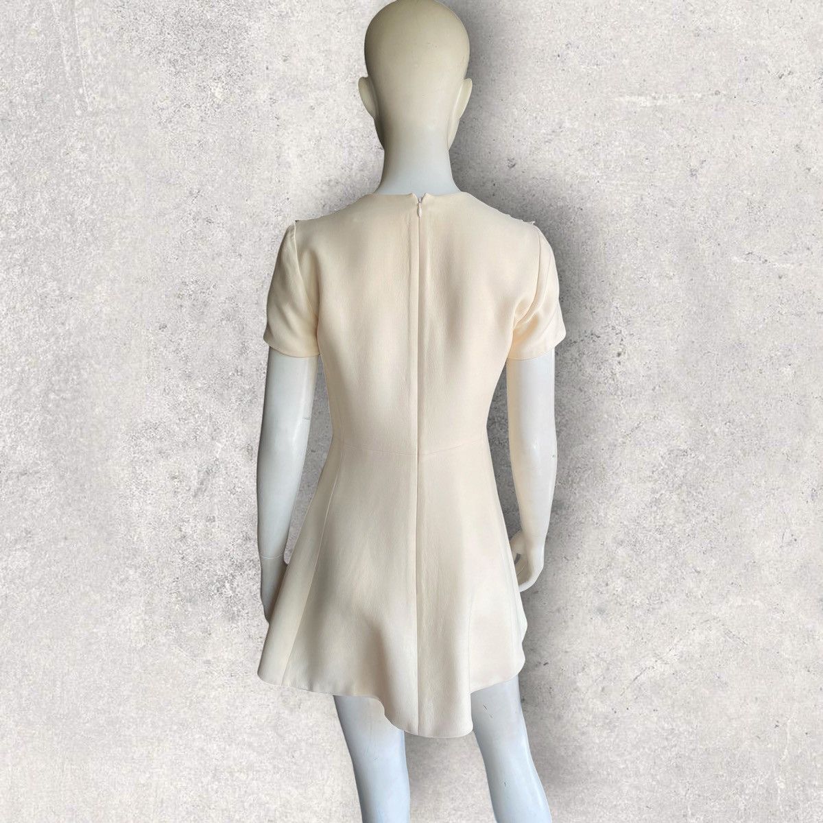 Dior Christian Dior Ivory Lace Dress Size XS / US 0-2 / IT 36-38 - 5 Thumbnail