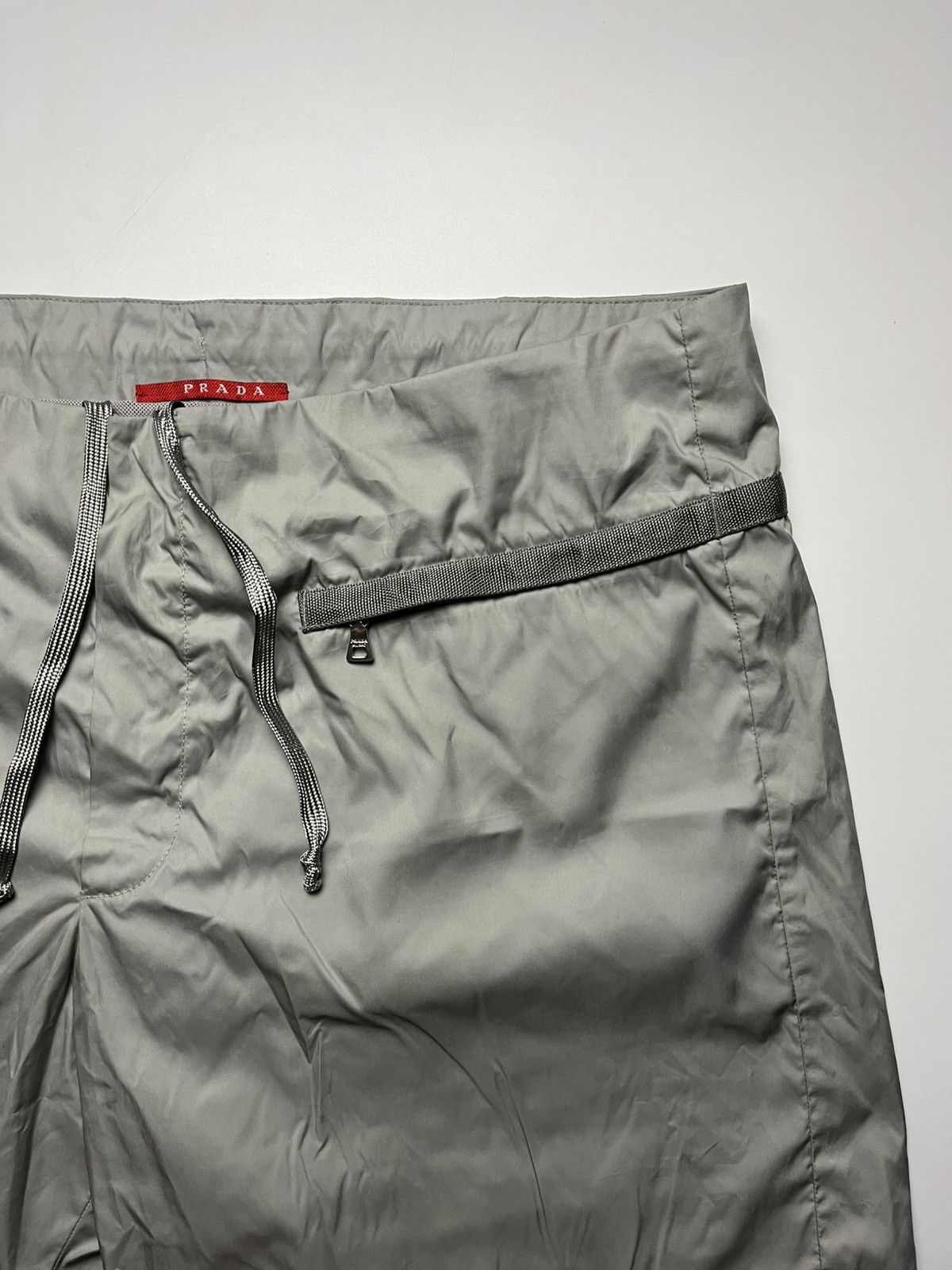Prada Prada - Red Tab SS07 Silver Nylon Size US 36 / EU 52 - 8 Thumbnail
