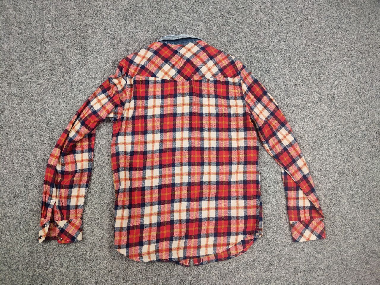 Diesel Diesel Vintage American style Flannel shirt red Long sleeve Size US M / EU 48-50 / 2 - 11 Thumbnail