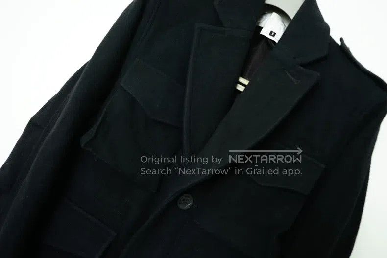 Comme des Garcons Comme Des Garcons Wool Four Pocket Jacket Size S / US 4 / IT 40 - 3 Thumbnail