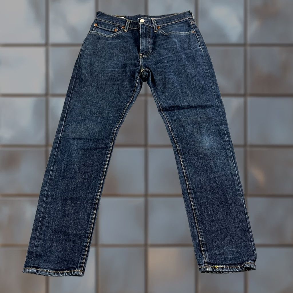 Levi's Levi's 512 Jeans Slim Tapered 31 30 Dark Wash Blue Indigo Stretch Denim Casual Size US 31 - 1 Thumbnail