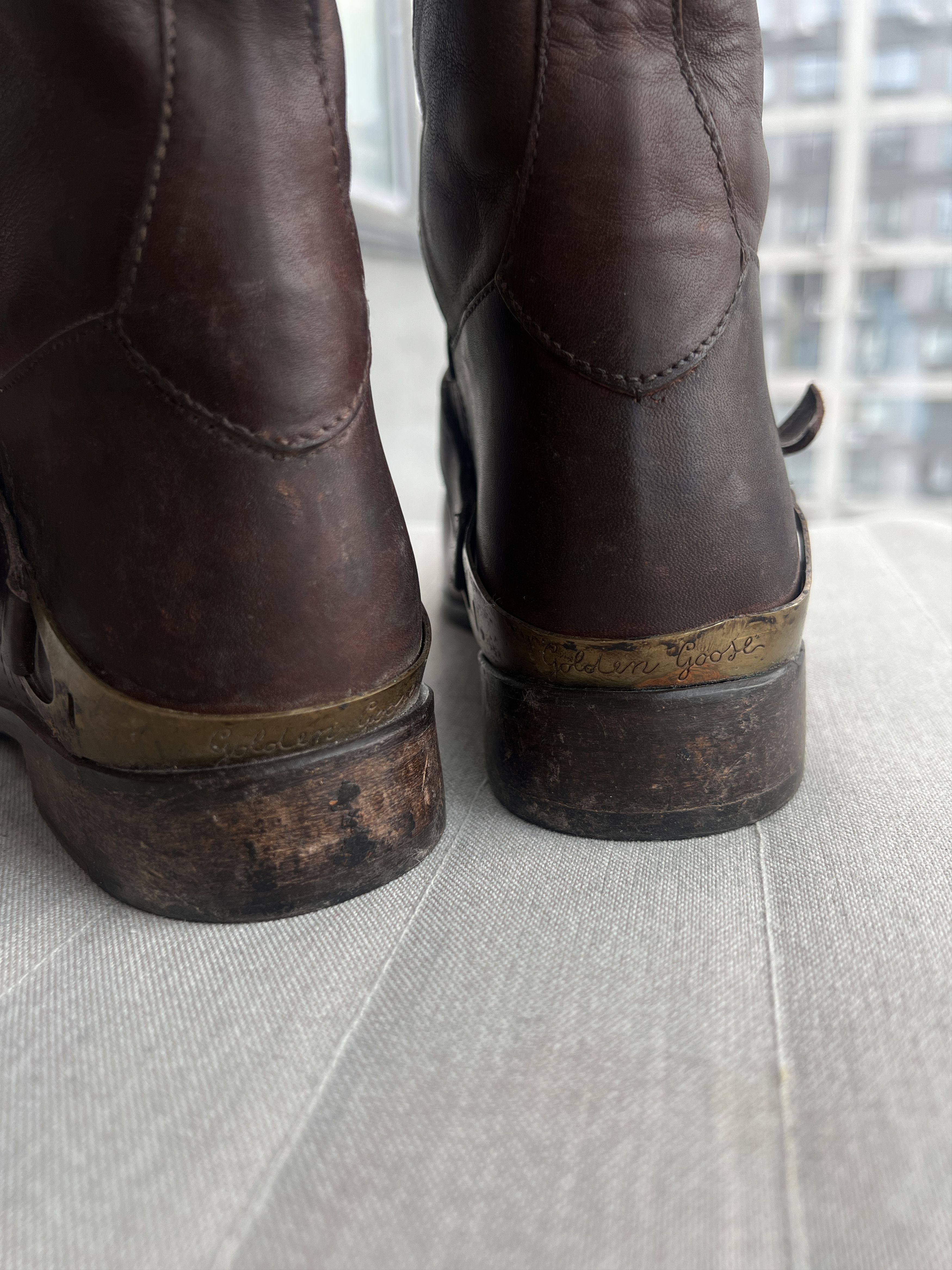 Golden Goose New Golden Goose Western Distresed Boots Size 36 Size US 6 / IT 36 - 6 Thumbnail