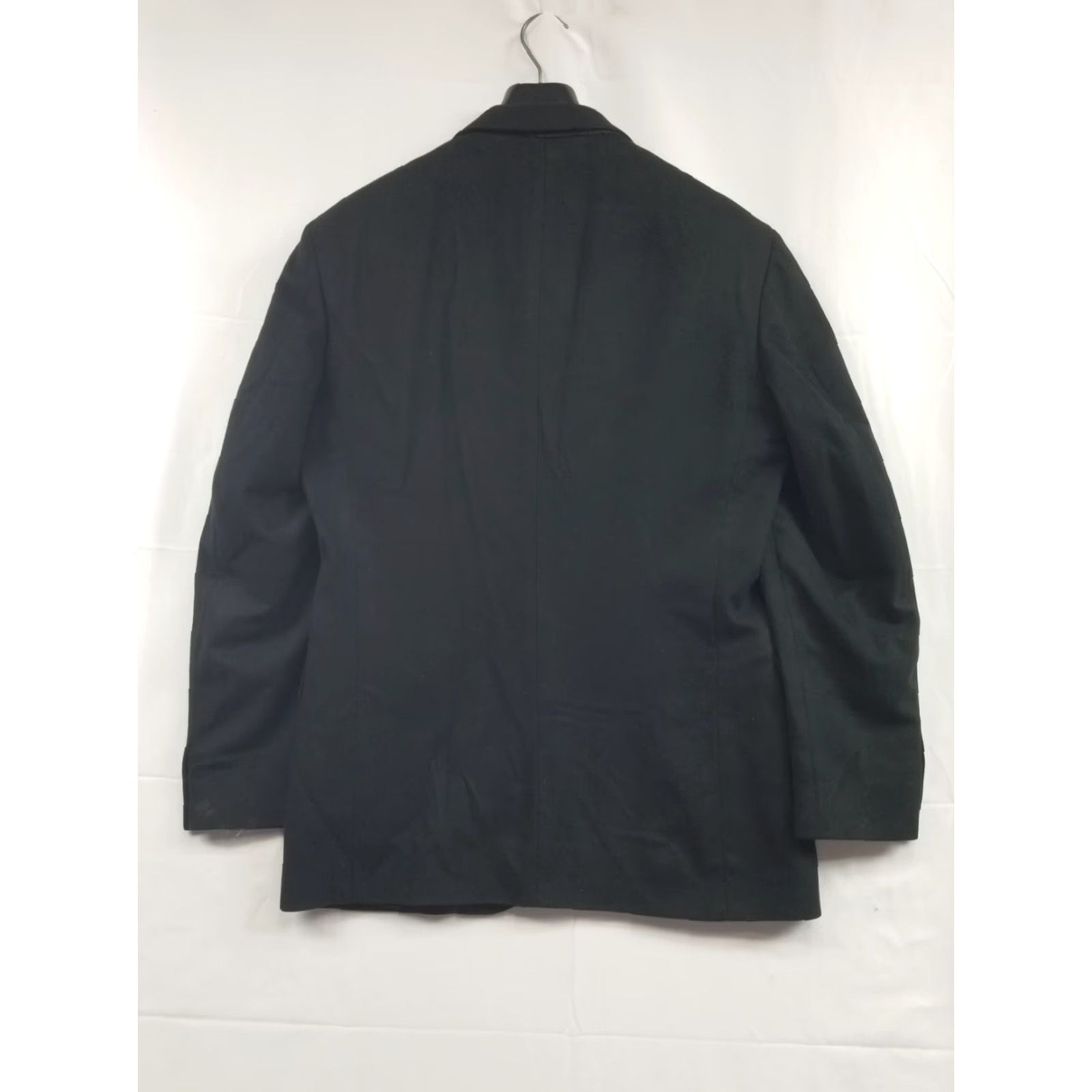 Alfani VINTAGE Alfani Black Cashmere Blazer Men 40L See All Pics Business Sport Coat Blazer Size 40R - 2 Thumbnail