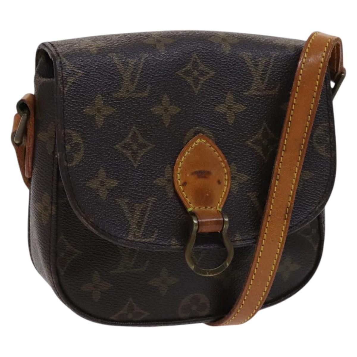 Louis Vuitton Monogram Saint Cloud Pm Shoulder Bag M51244 Lv Auth My191, Women's