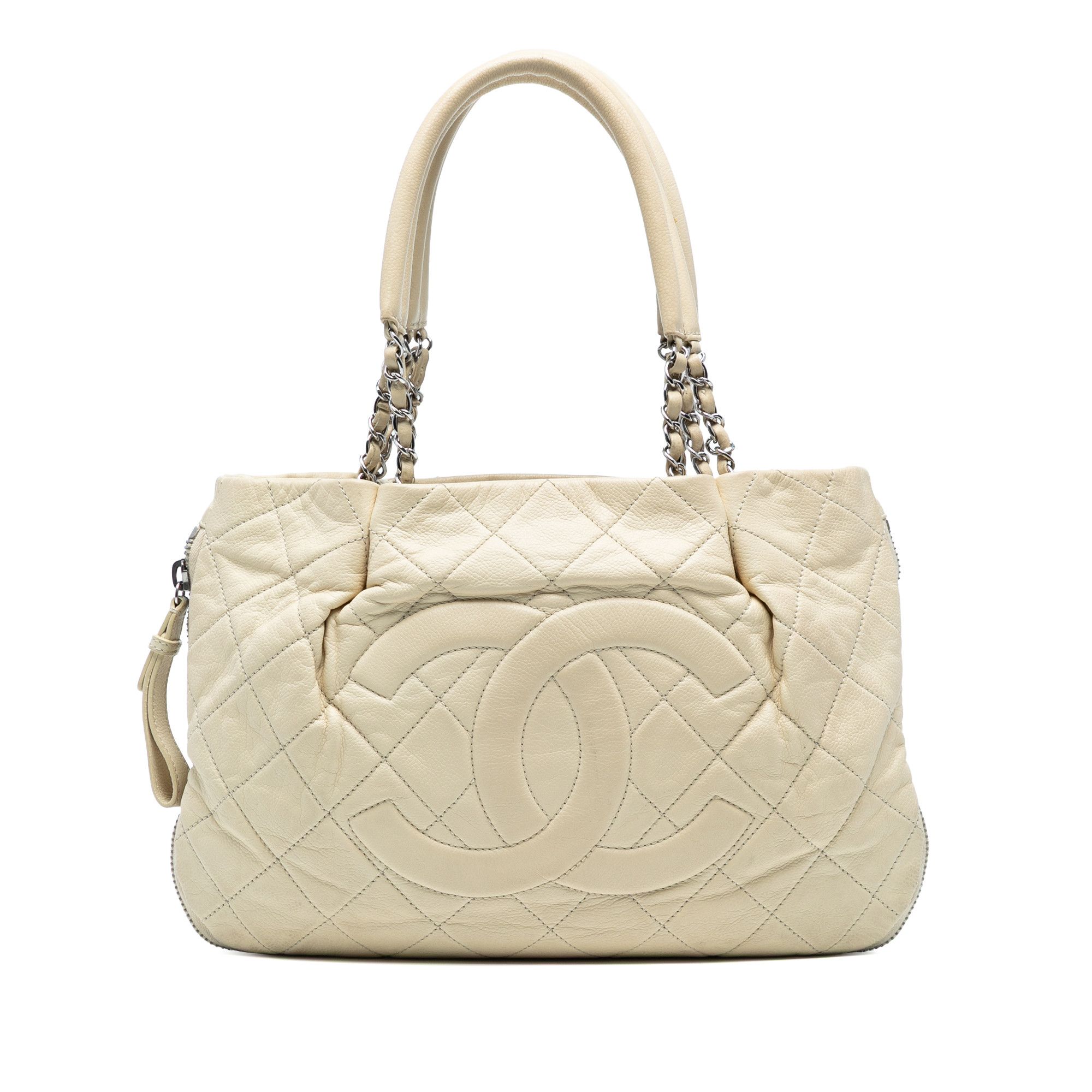 Chanel Chanel CC Quilted Caviar Expandable Tote Size ONE SIZE - 1 Thumbnail