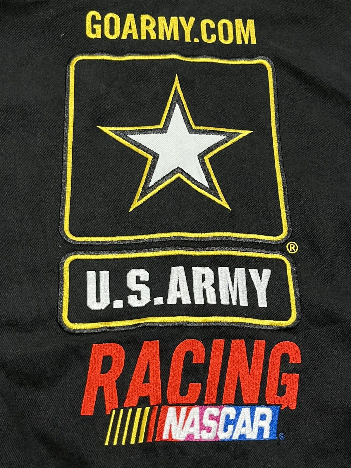 NASCAR × Vintage Racing Champions Apparel U.S. Army NASCAR Jacket Size US L / EU 52-54 / 3 - 4 Thumbnail