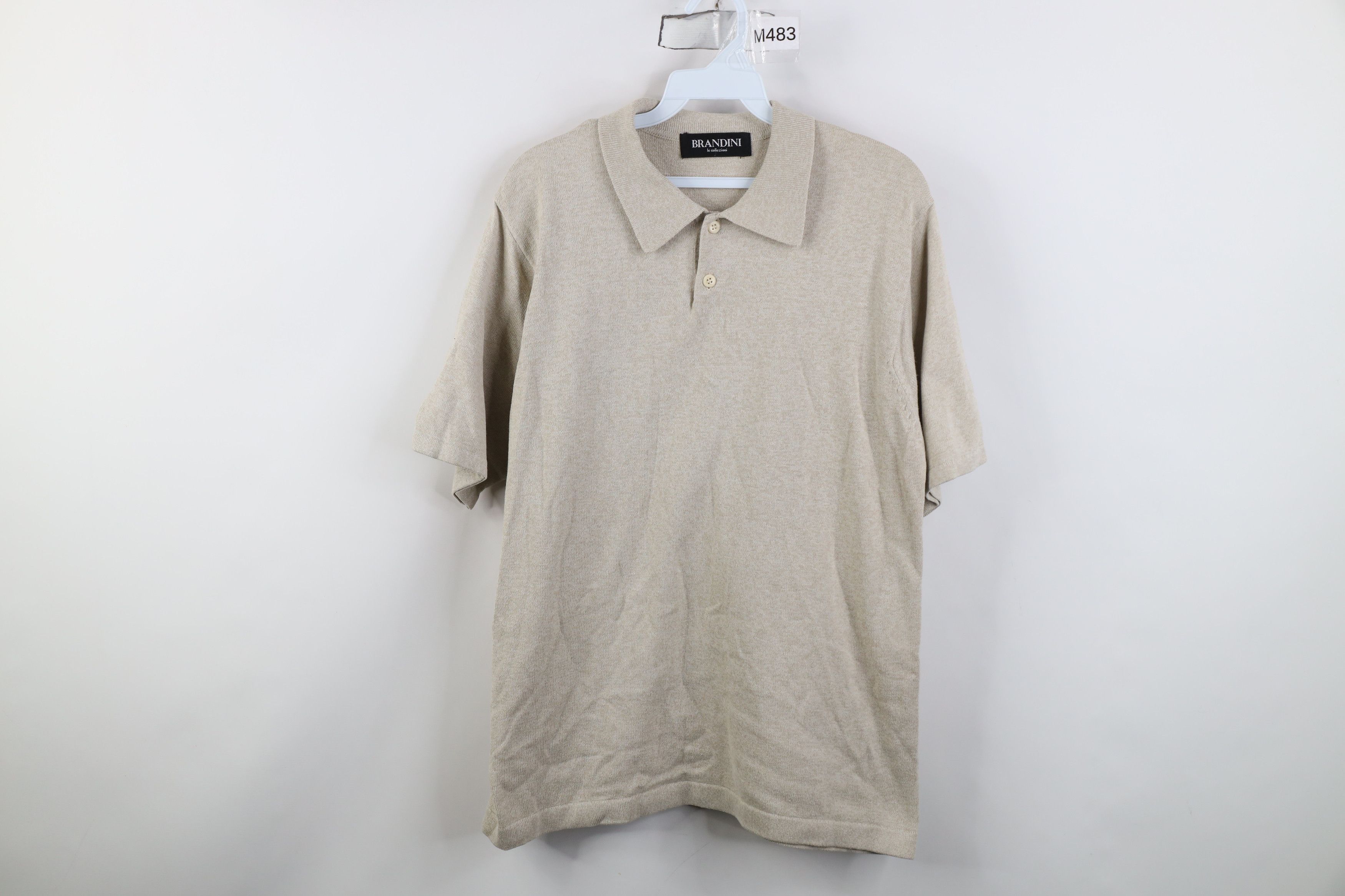 Vintage Vintage 90s Streetwear Knit Short Sleeve Collared Polo Shirt Size US M / EU 48-50 / 2 - 1 Thumbnail