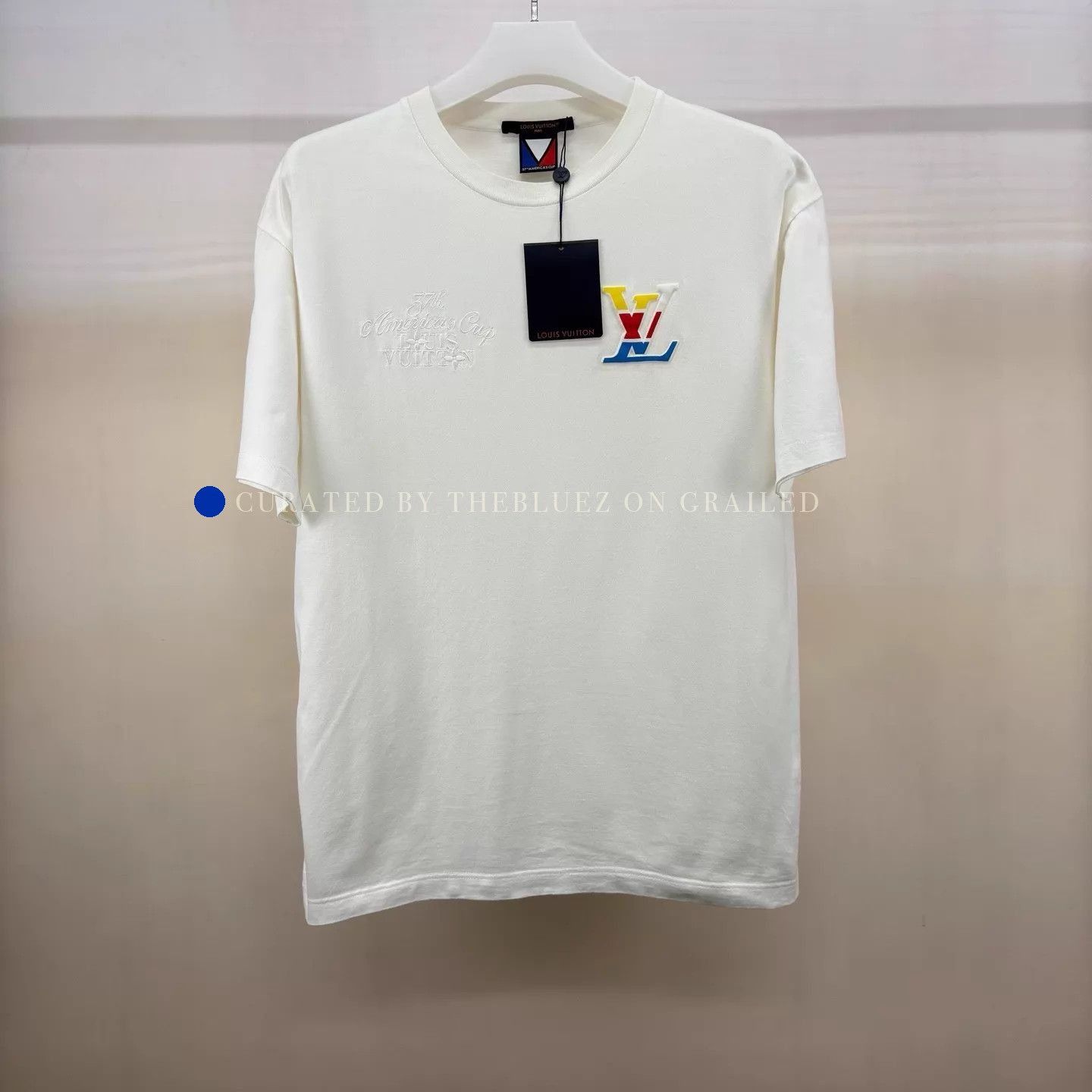 Louis Vuitton Colorful Logo America’s Cup Tee Size US S / EU 44-46 / 1 - 1 Thumbnail