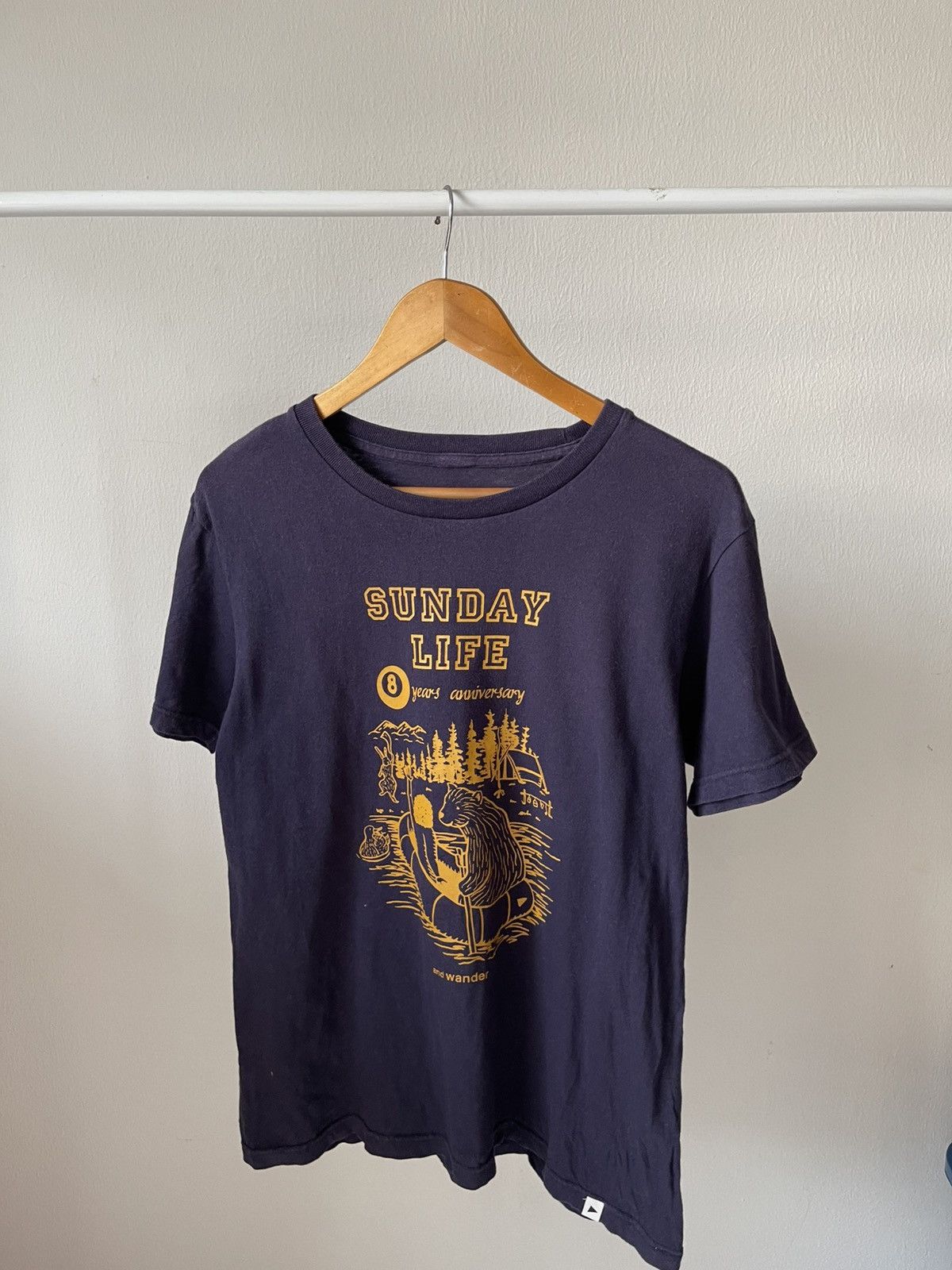 And Wander 2000s And Wander 8 Year anniversary Tee Size US S / EU 44-46 / 1 - 2 Thumbnail